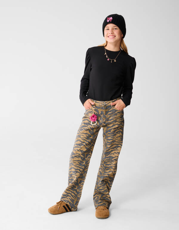 Puff Top Zwart SHOEBY GIRLS