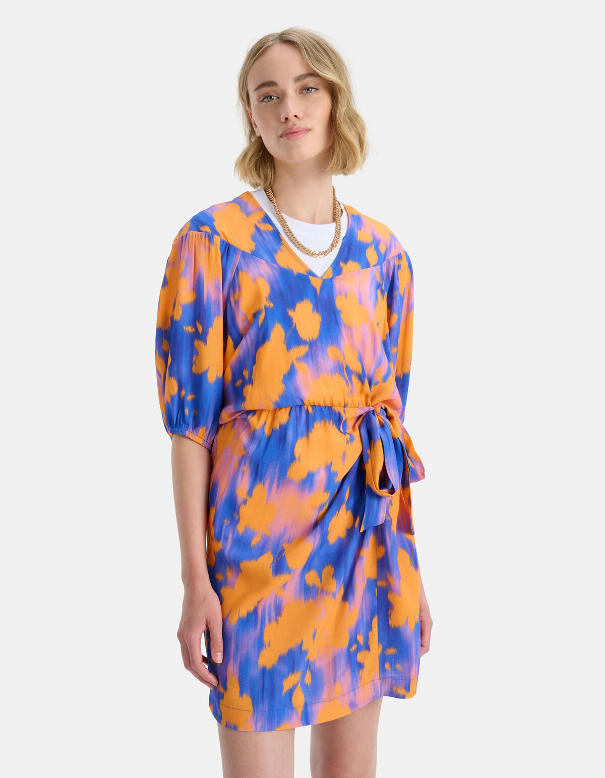 Rosa Print Jurk EKSEPT