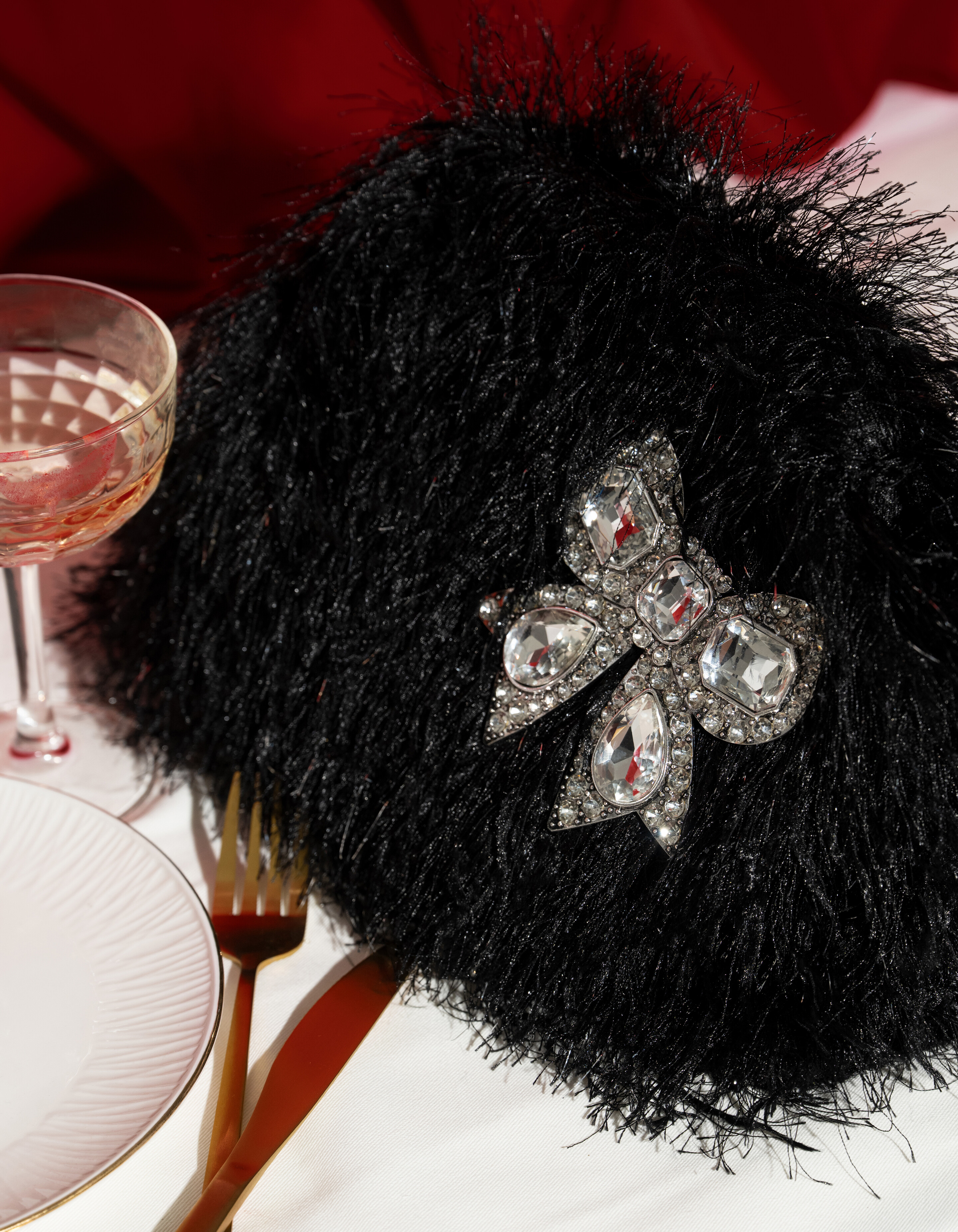 Strik Broche Zilver By Fred SHOEBY ACCESSOIRES