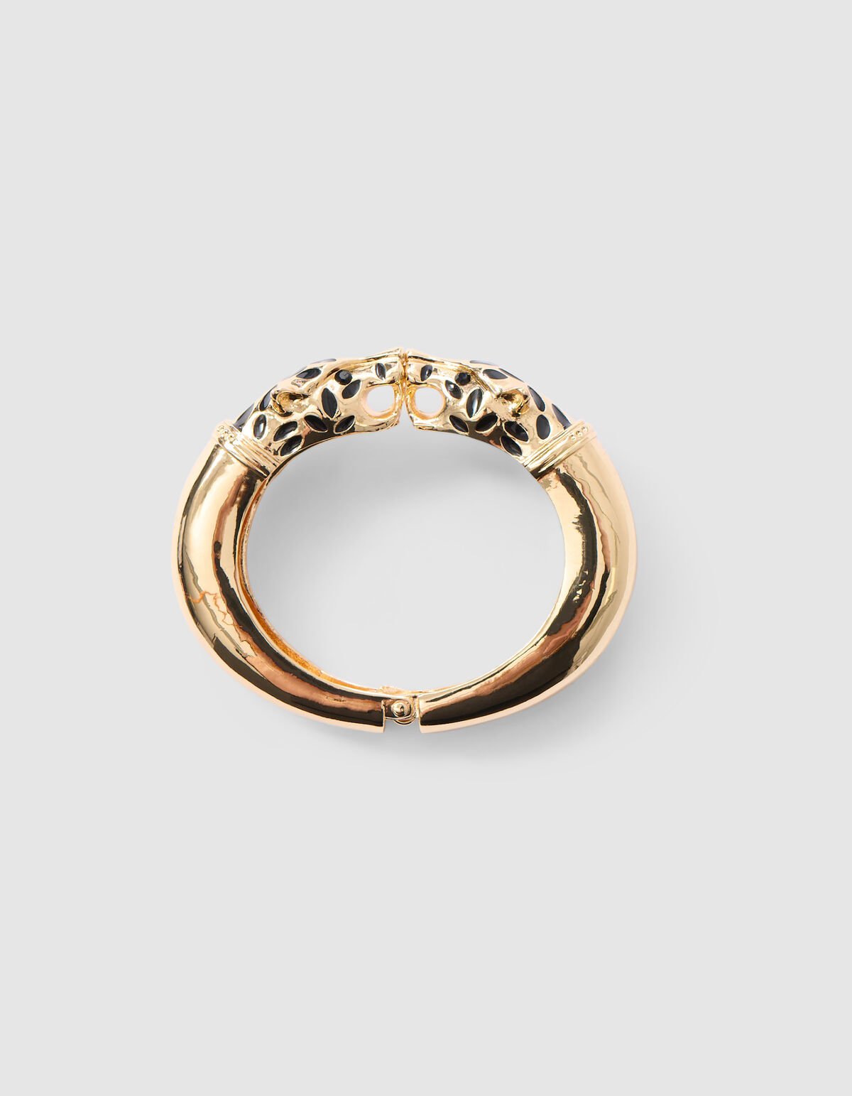 Leopard Bangle Armband Goud By Lizzy SHOEBY ACCESSOIRES