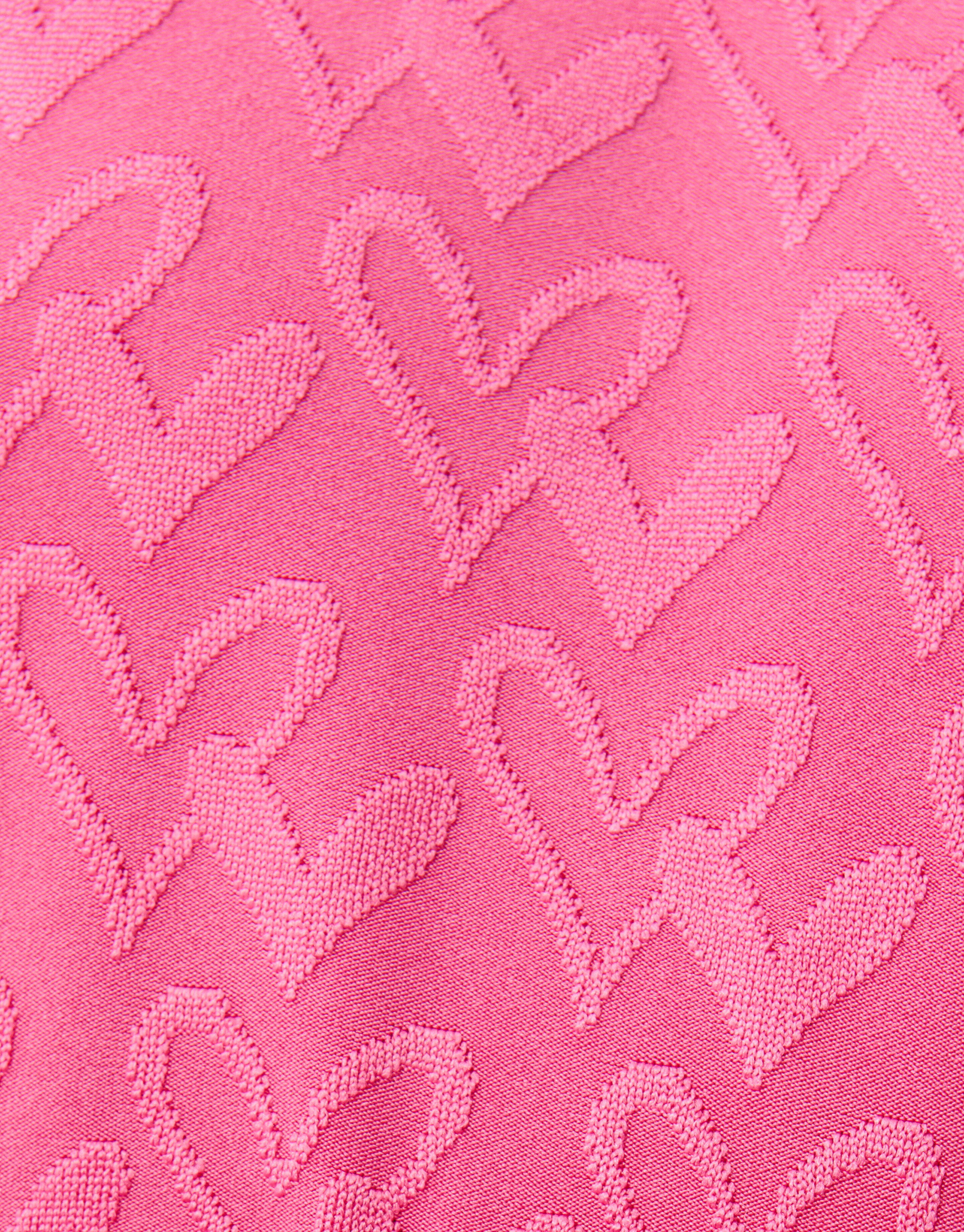 Heart Jersey Top Roze SHOEBY GIRLS