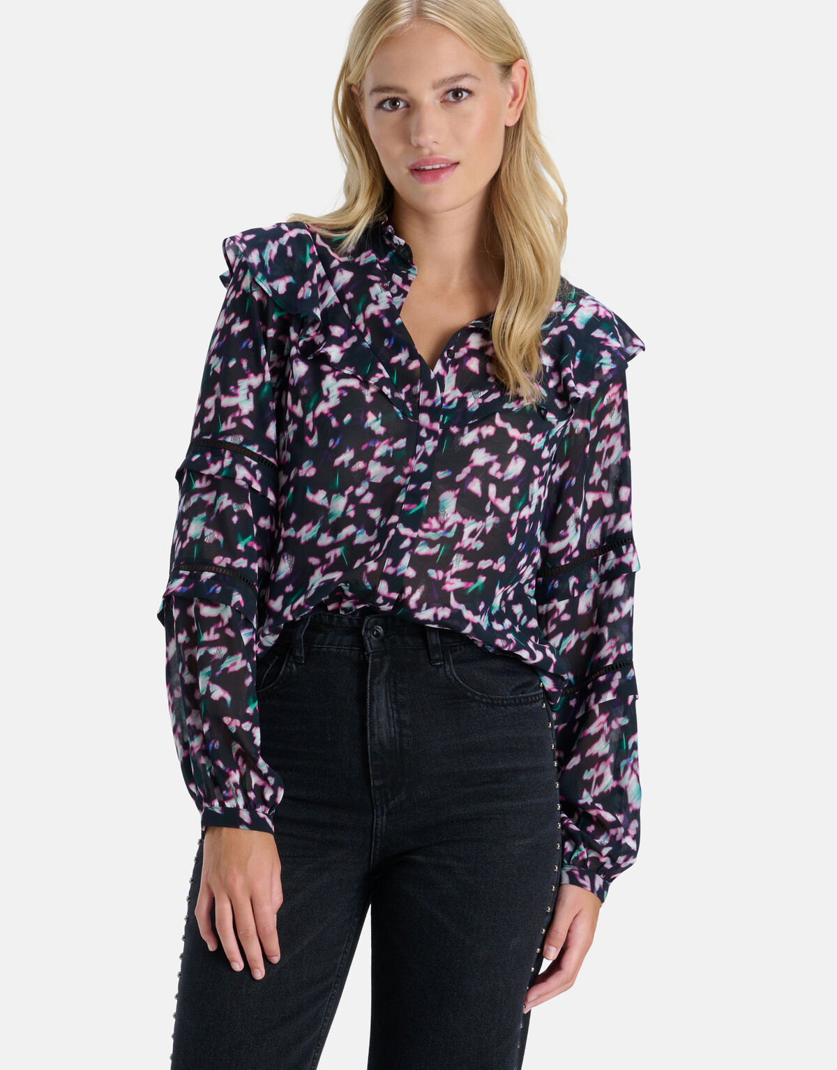 Print Blouse By Nicolette SHOEBY WOMEN