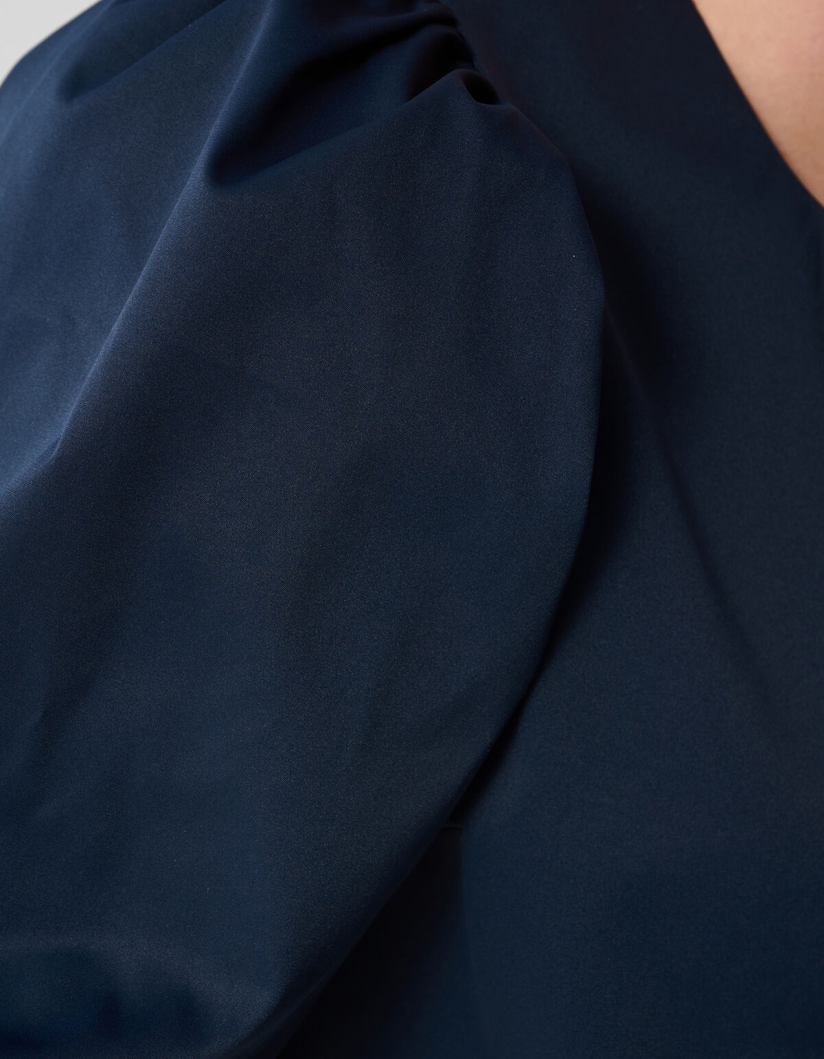 Puff Blouse Donkerblauw SHOEBY WOMEN