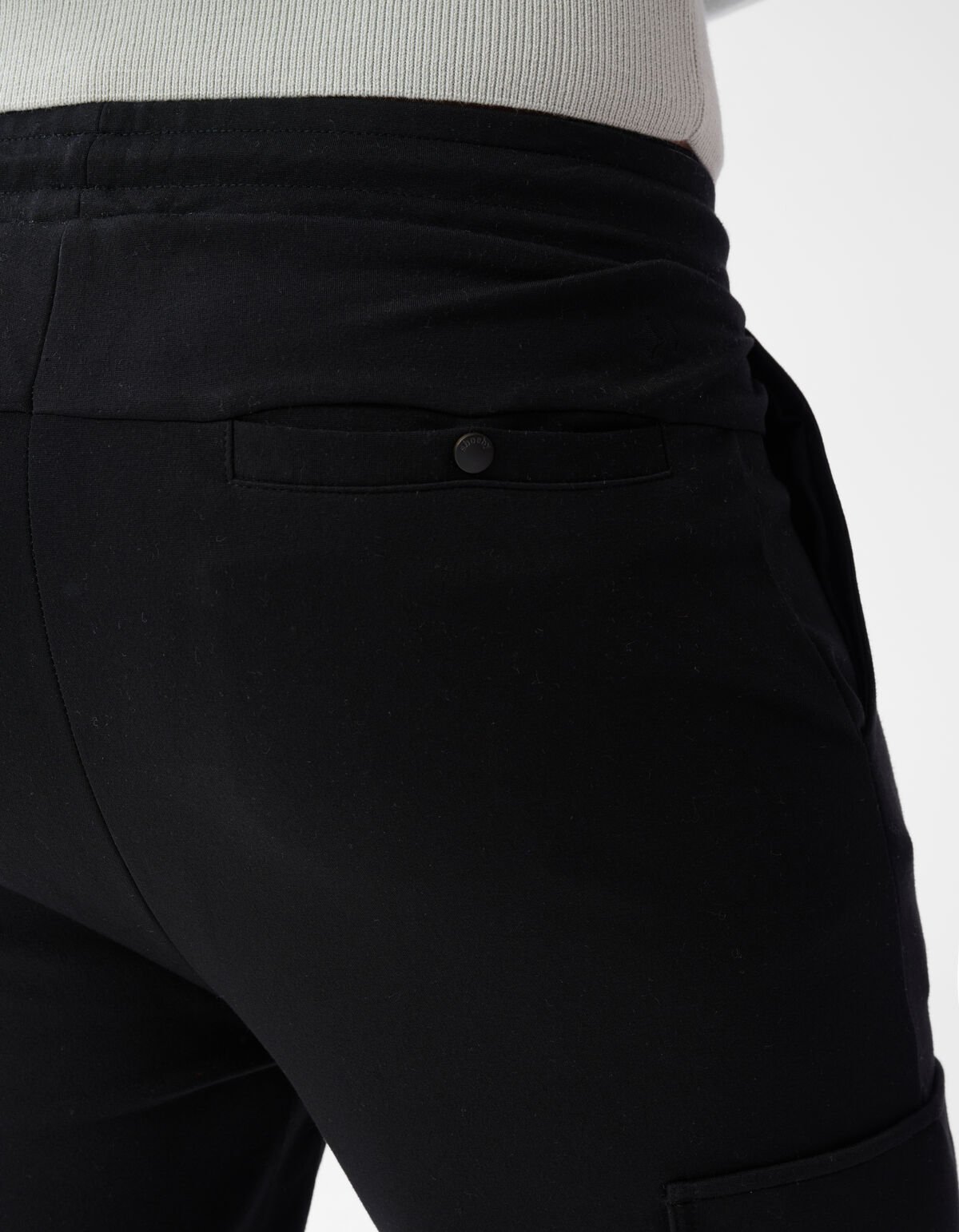 Tricot Cargo Broek Zwart SHOEBY MEN