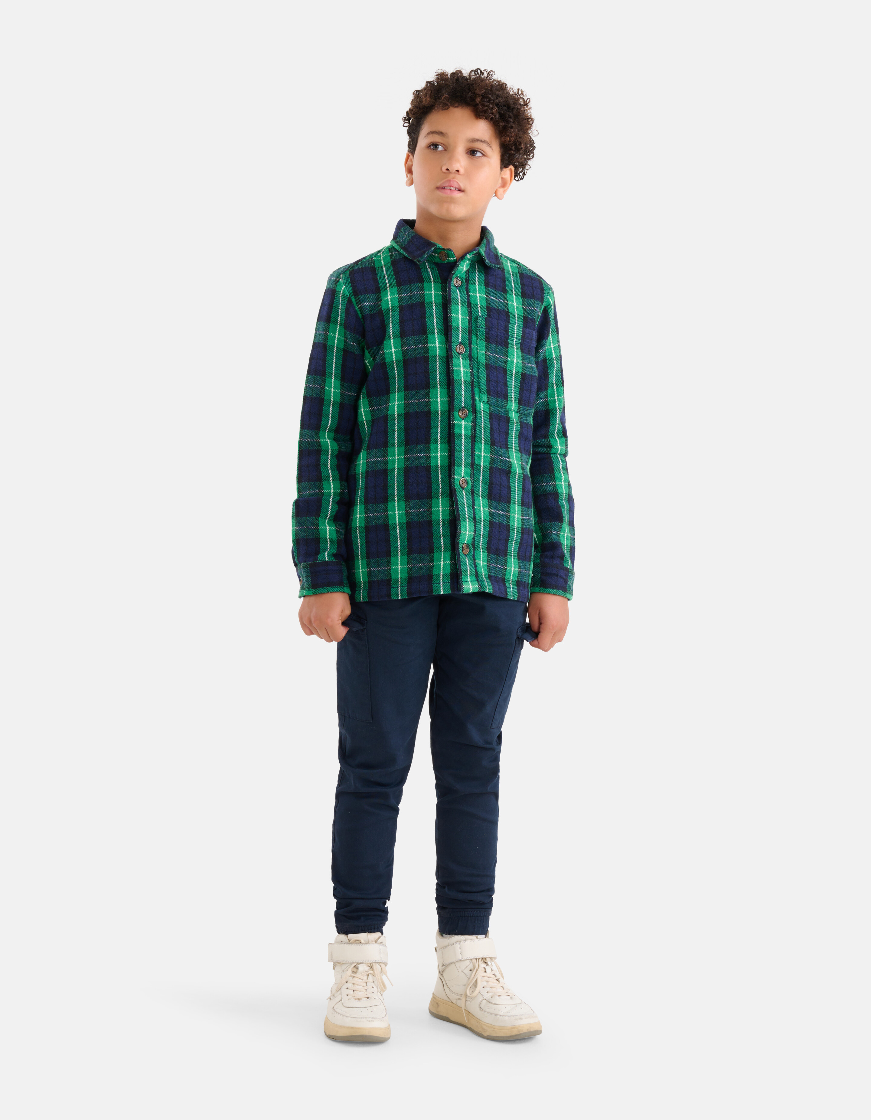 Cargo Broek Donkerblauw SHOEBY BOYS