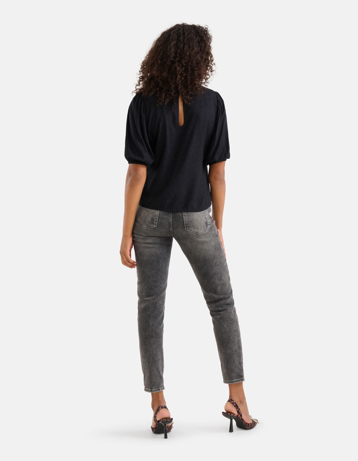 Structuur Top Zwart SHOEBY WOMEN