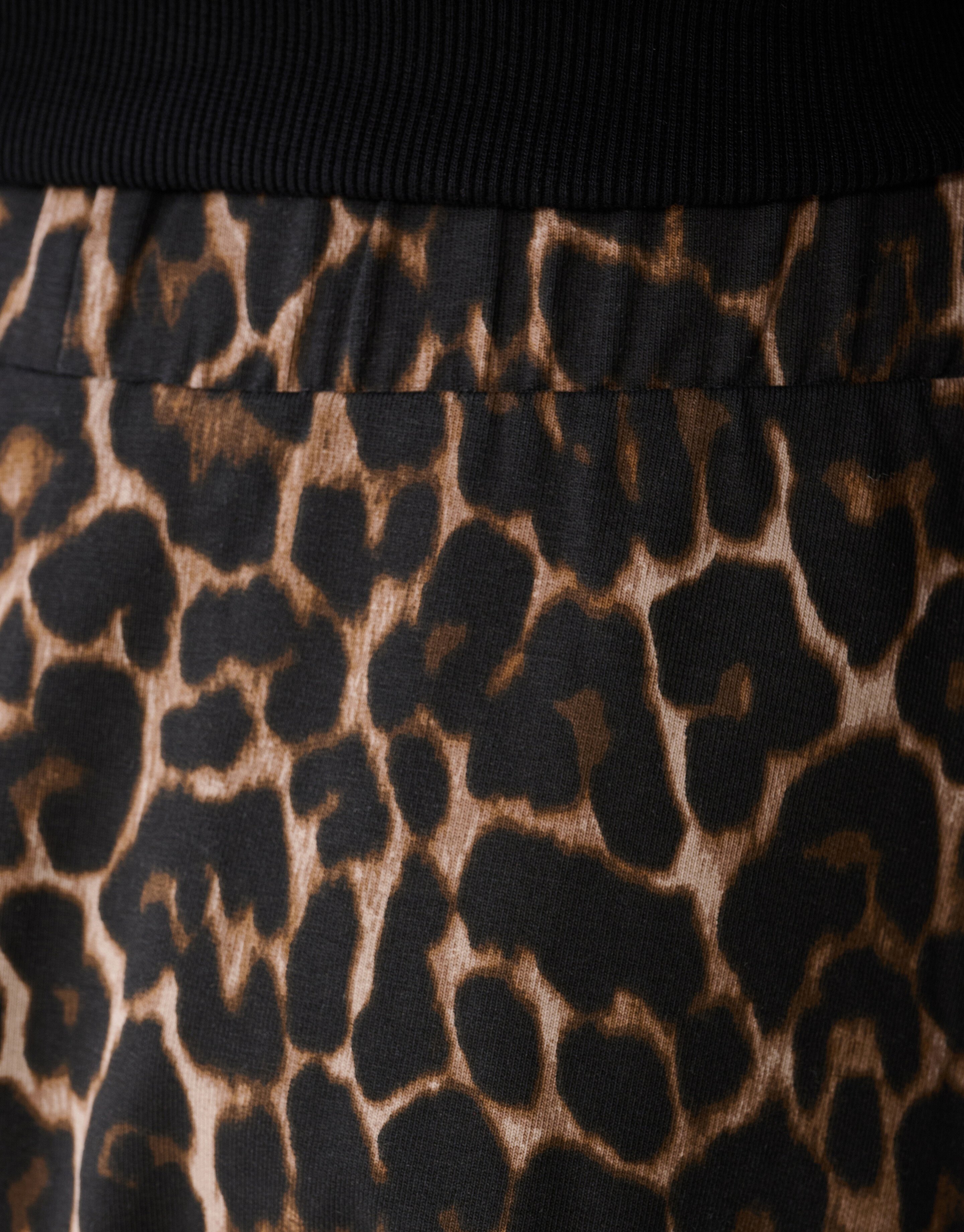 Leopard Mini Rok Bruin SHOEBY GIRLS