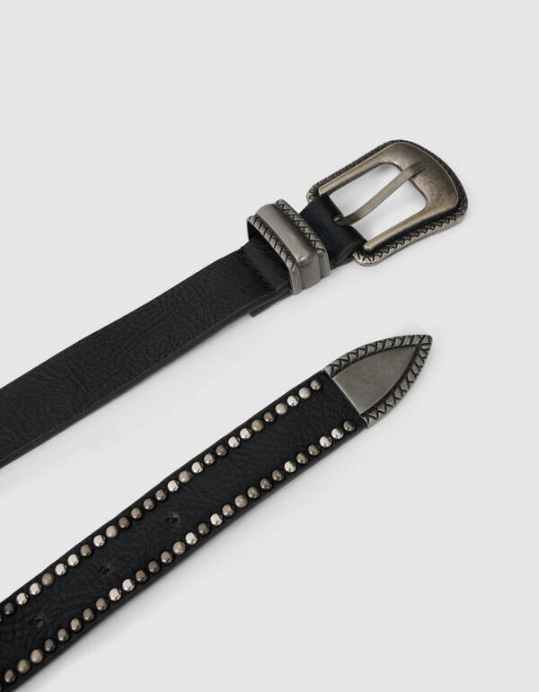 Western Riem Zwart SHOEBY ACCESSOIRES