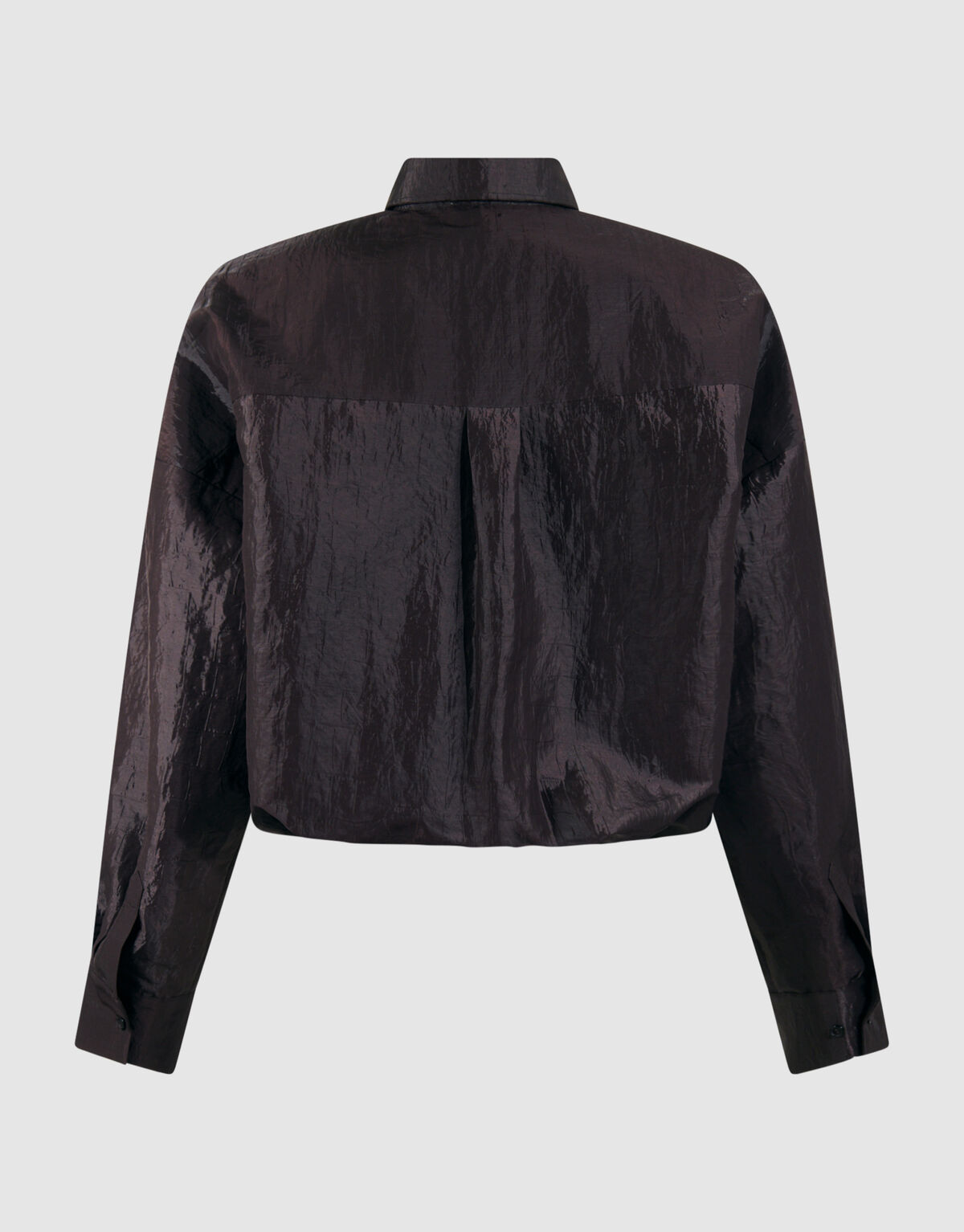 Croco Blouse Donkerbruin SHOEBY WOMEN