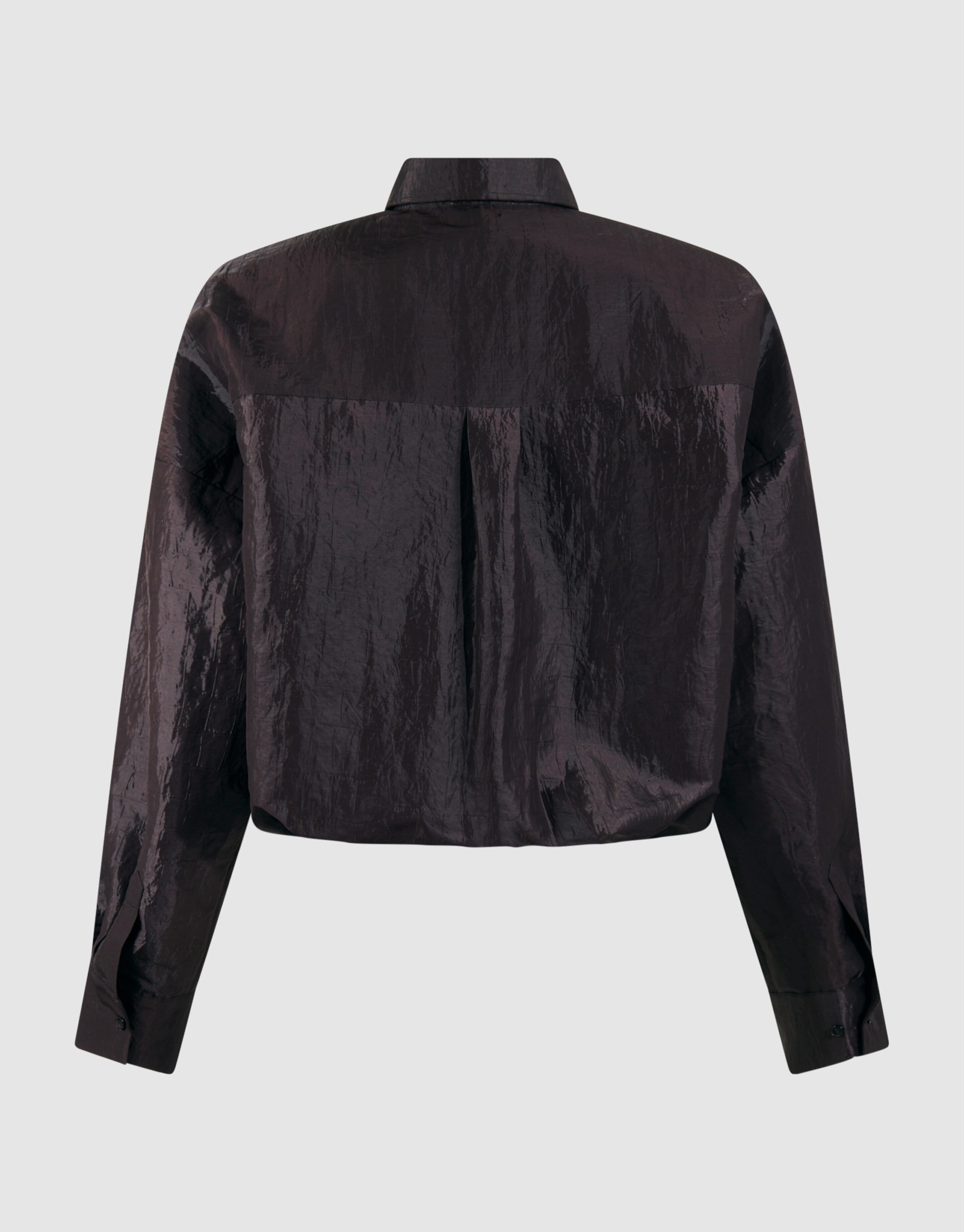 Croco Blouse Donkerbruin SHOEBY WOMEN