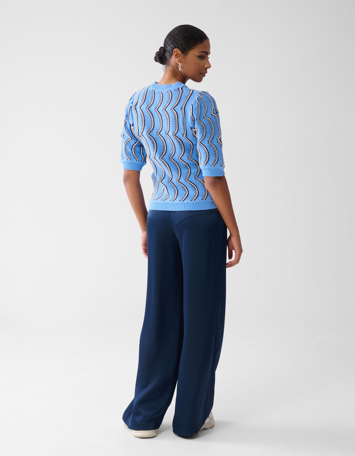 Swirl Trui Lichtblauw SHOEBY WOMEN