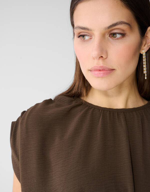 Cropped Twist Top Bruin SHOEBY WOMEN