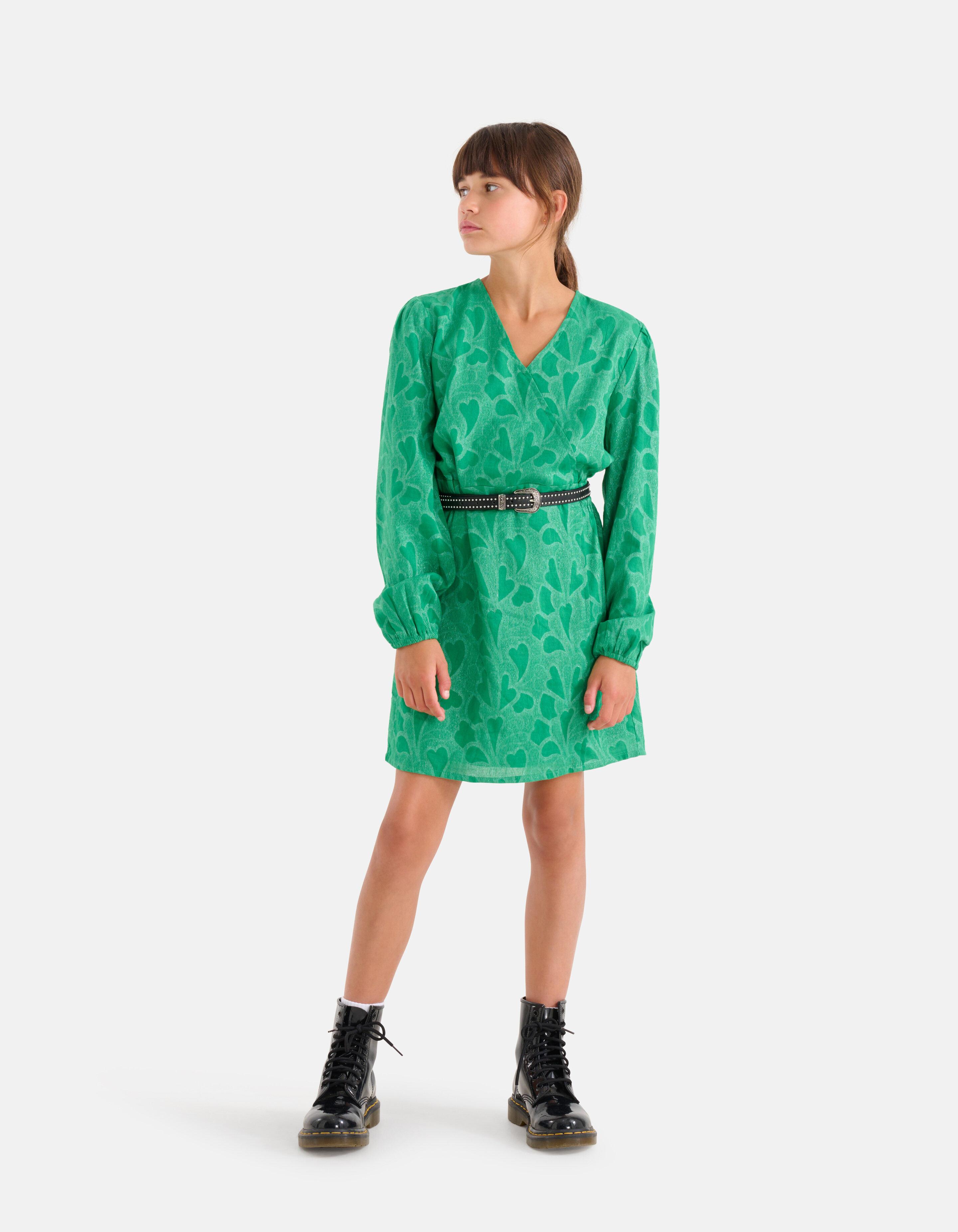 Lurex Jurk Groen SHOEBY GIRLS