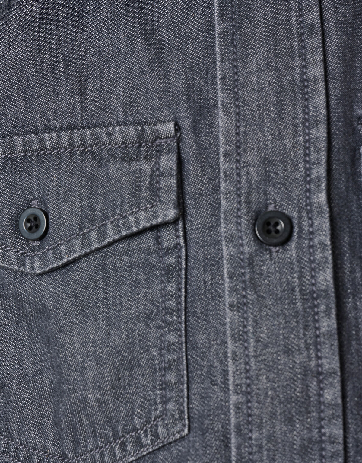 Denim Overhemd Donkergrijs SHOEBY BOYS
