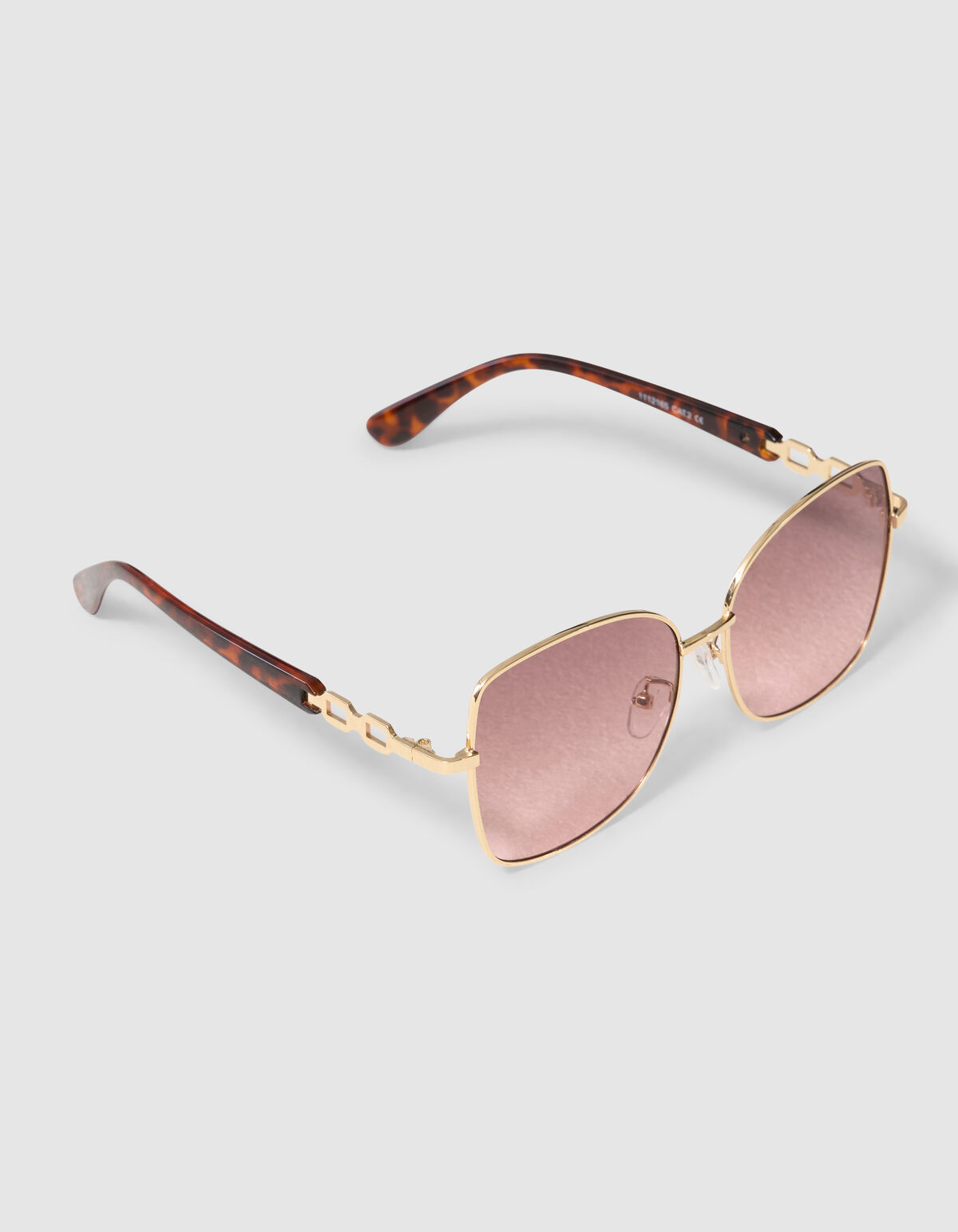 Small Chain Zonnebril Lichtbruin SHOEBY ACCESSOIRES