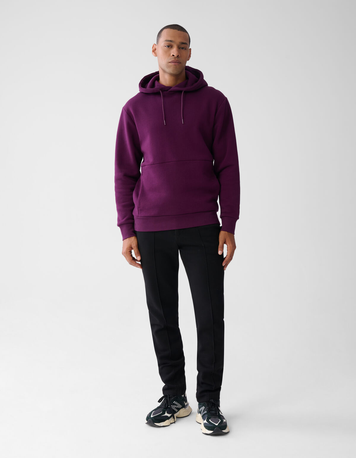 Artwork Hoodie Donkerrood SHOEBY MEN
