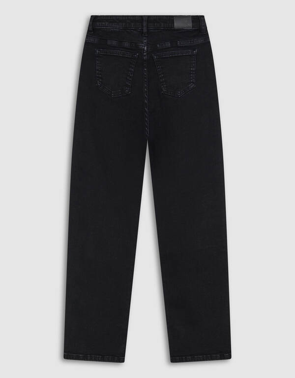 Rose Straight Fit Jeans Zwart SHOEBY GIRLS