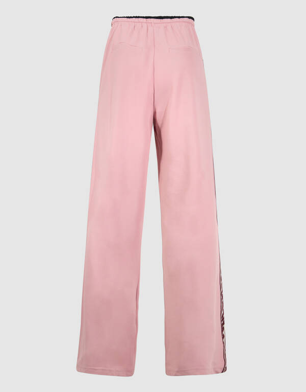 Swirl Wide Leg Fit Broek Roze SHOEBY WOMEN