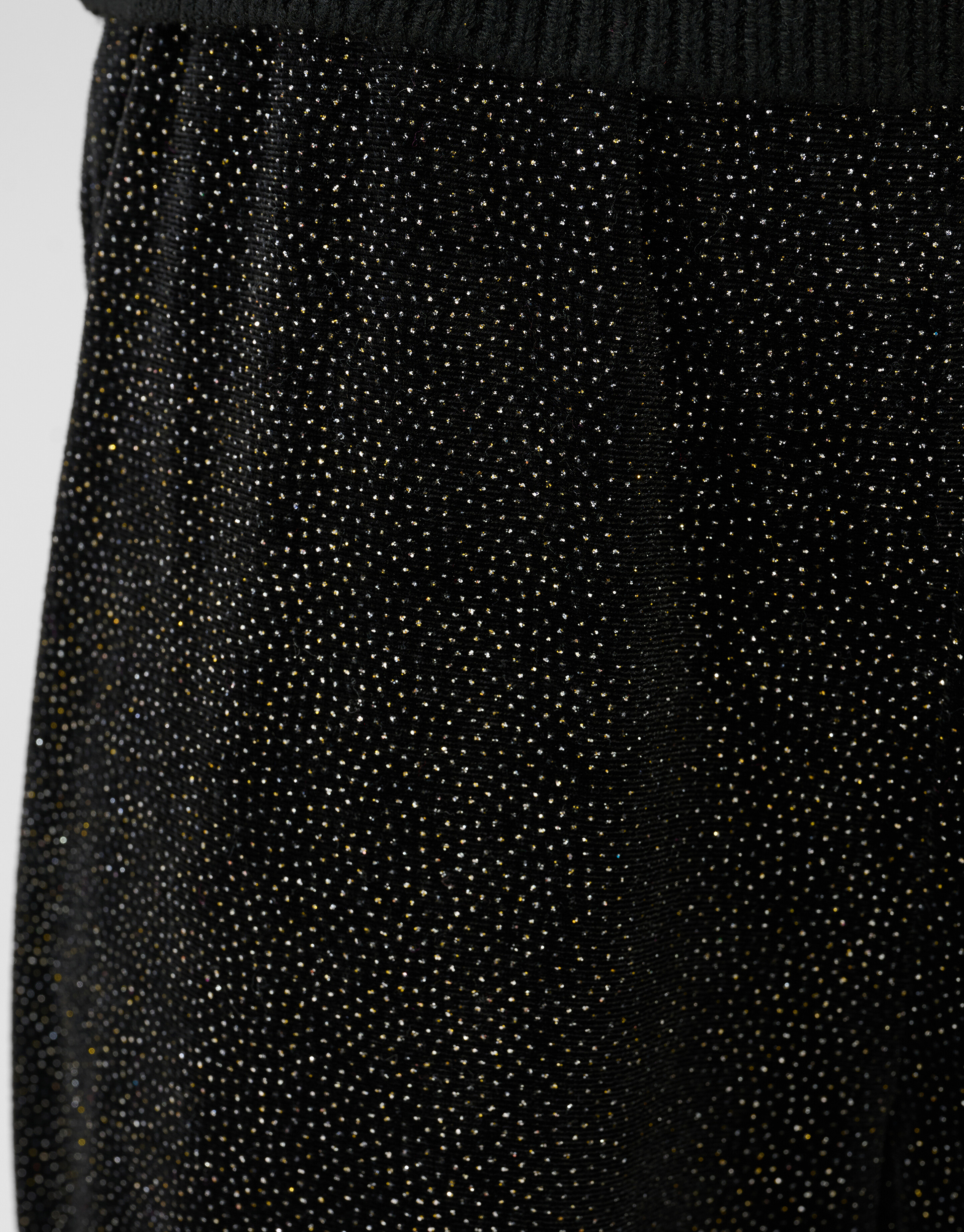 Velvet Wide Leg Broek Zwart SHOEBY GIRLS