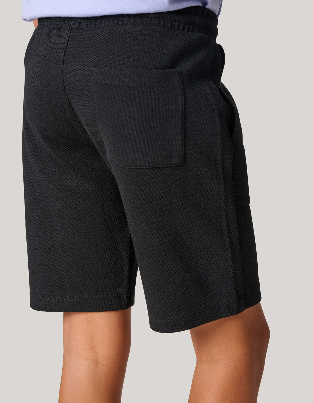 Pique Short Zwart SHOEBY BOYS