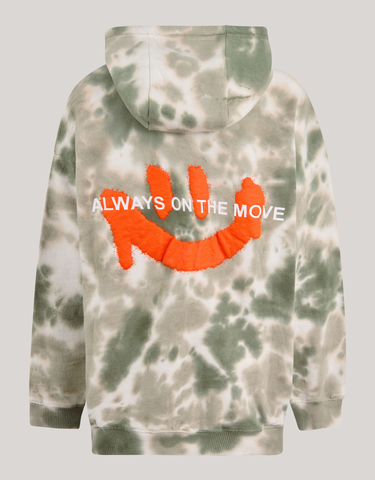 Tie Dye Hoodie Groen SHOEBY BOYS