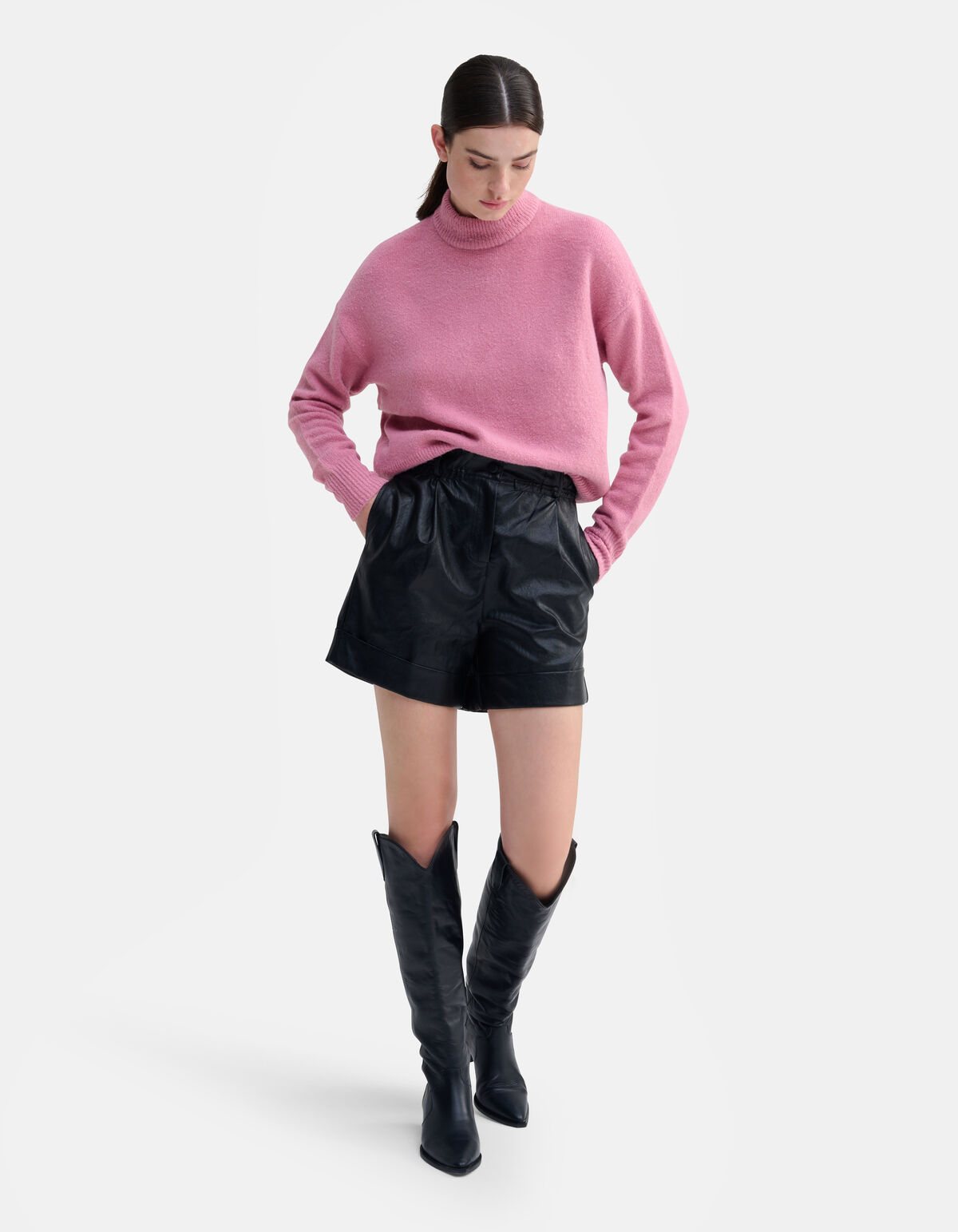 Gebreide Trui Roze SHOEBY WOMEN