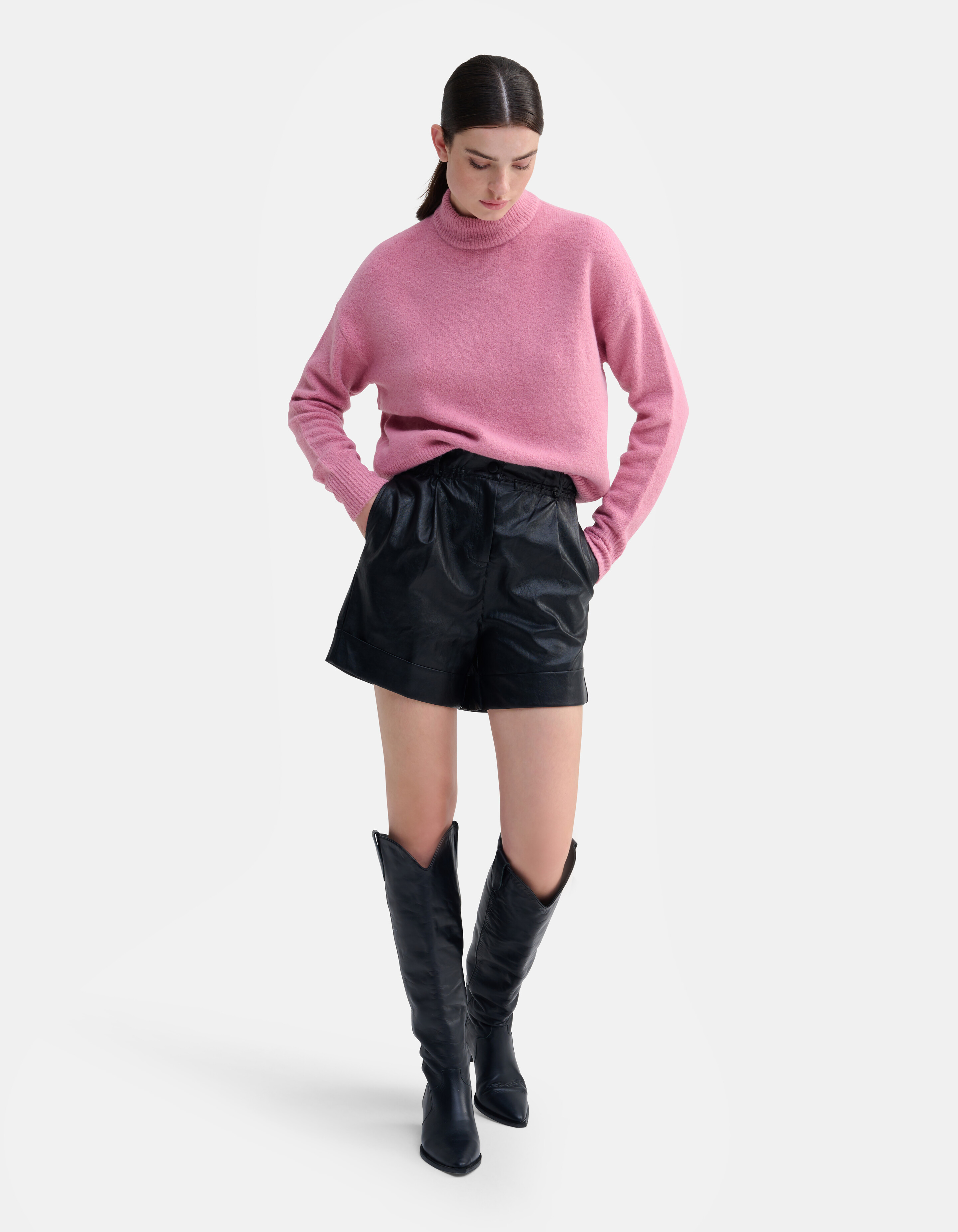 Gebreide Trui Roze SHOEBY WOMEN