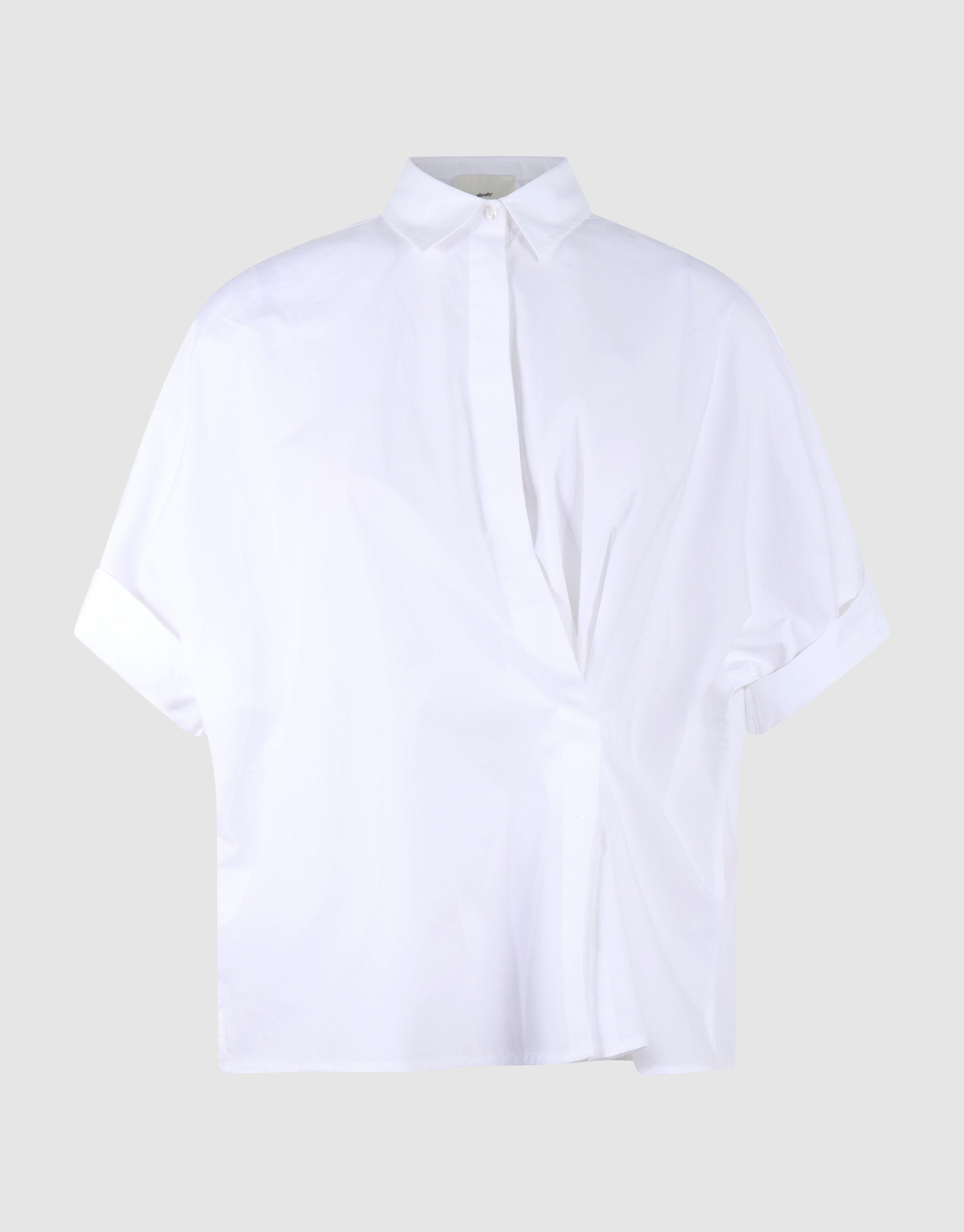 Oversized Short Sleeve Blouse Wit By Lonneke SHOEBY WOMEN