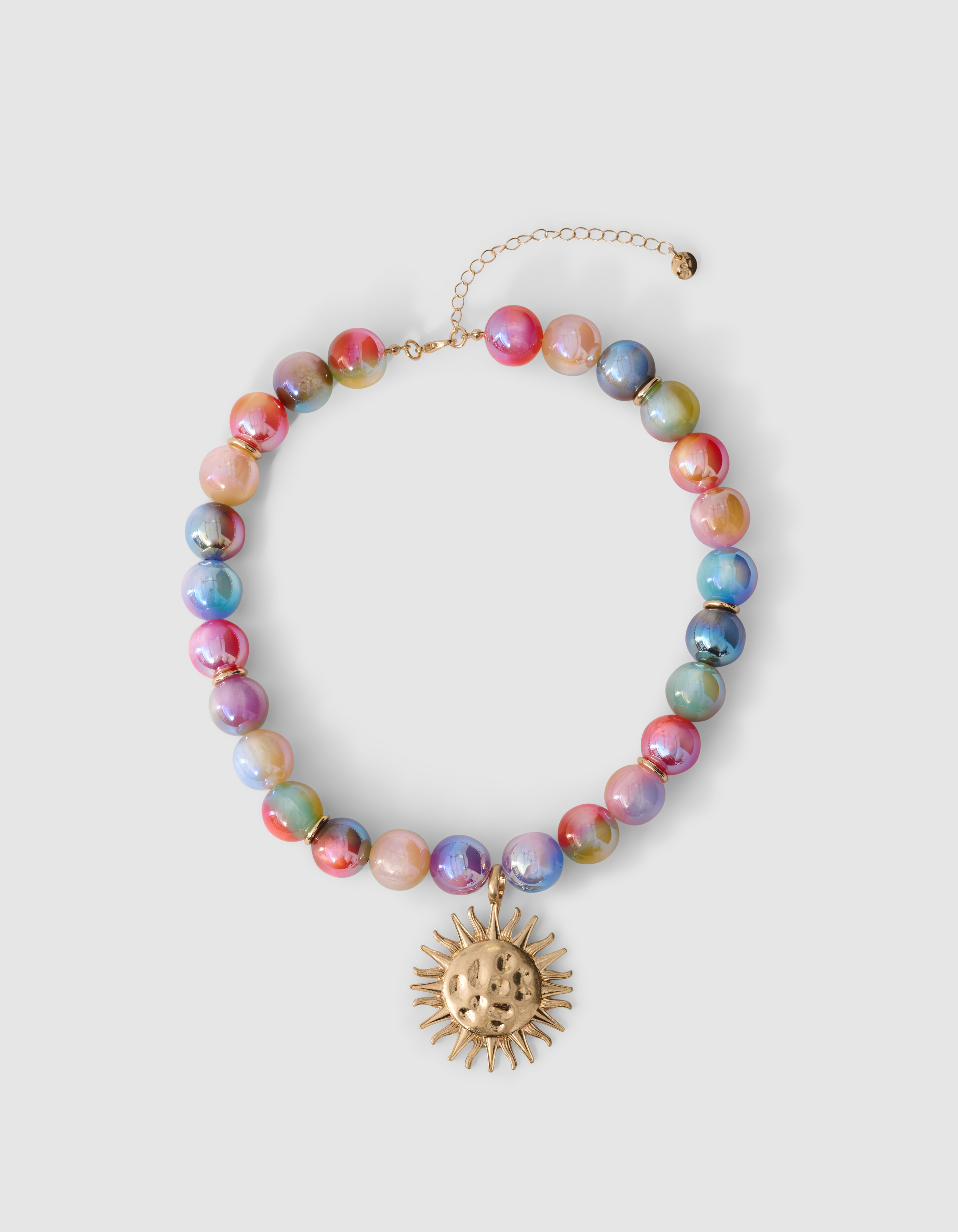 Beaded Sun Ketting Multi SHOEBY ACCESSOIRES