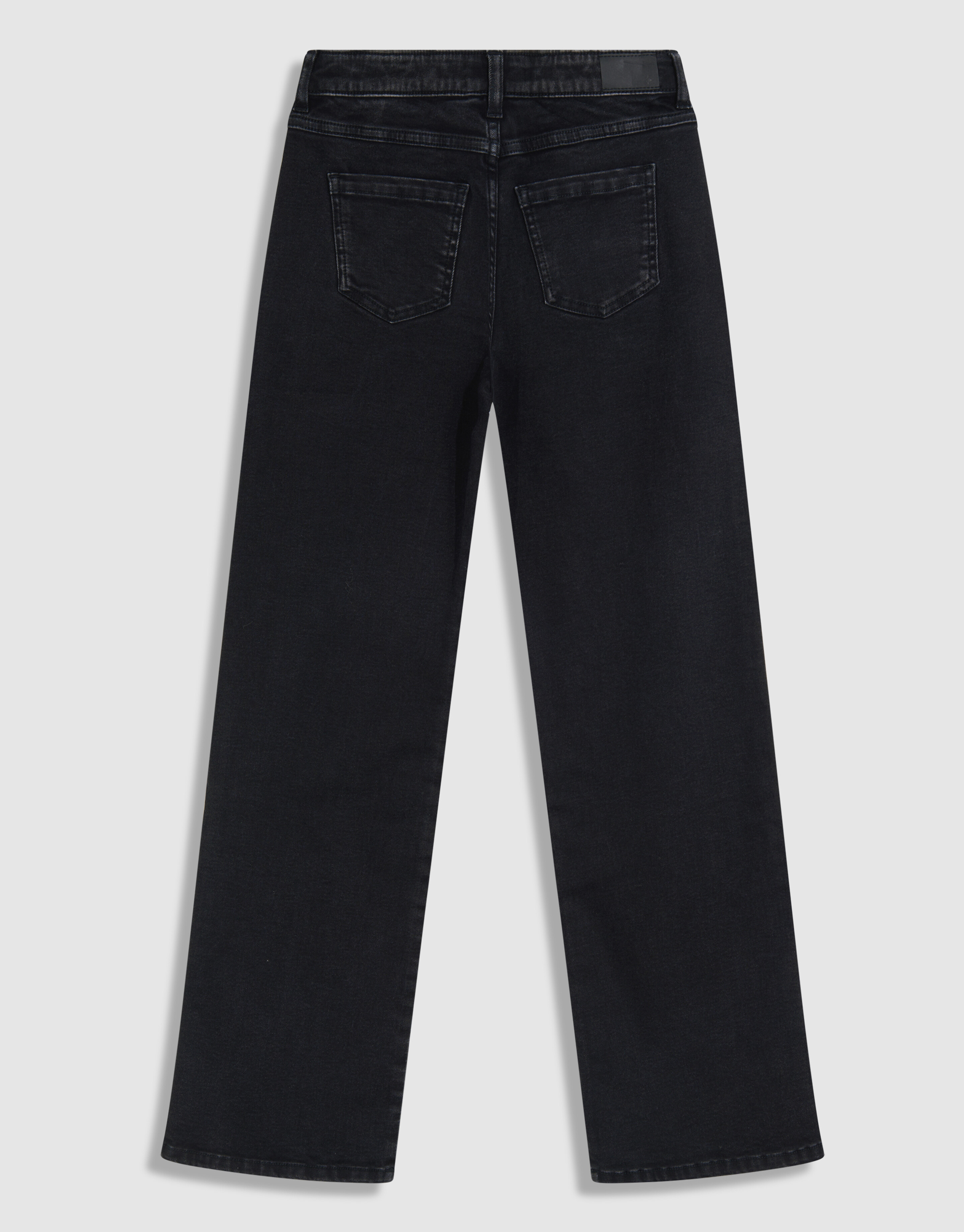 Shiny Heart Straight Fit Jeans Zwart SHOEBY GIRLS