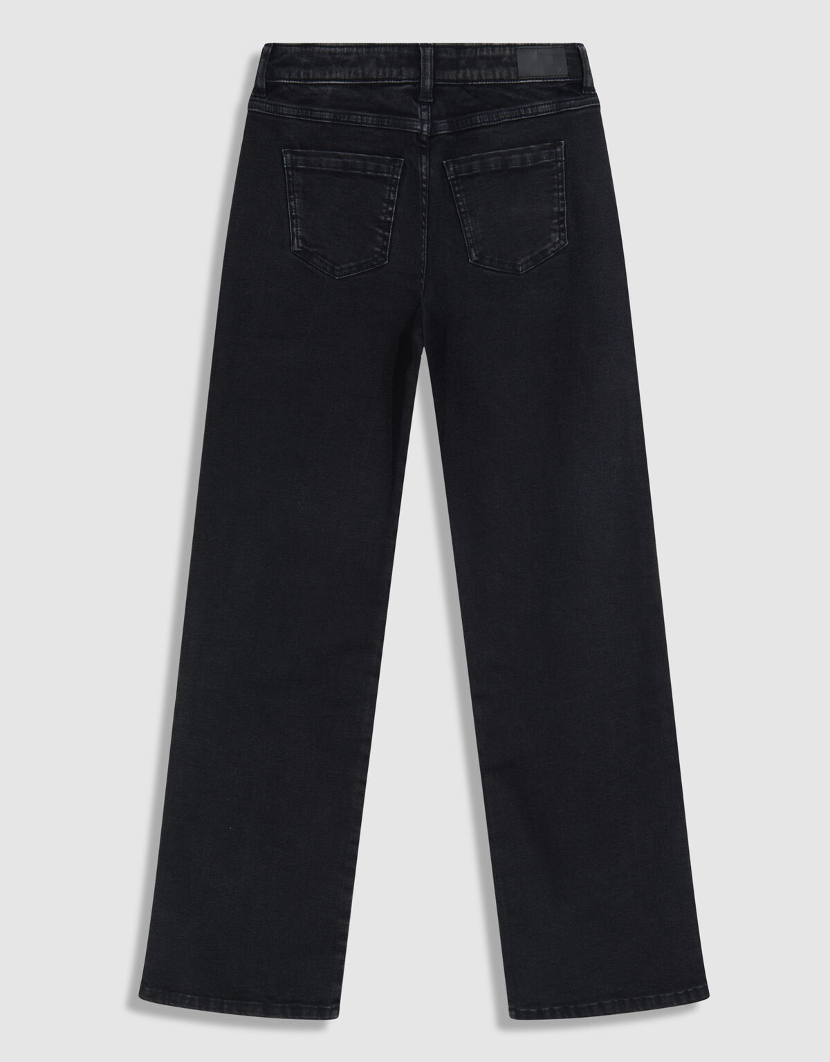 Shiny Heart Straight Fit Jeans Zwart SHOEBY GIRLS