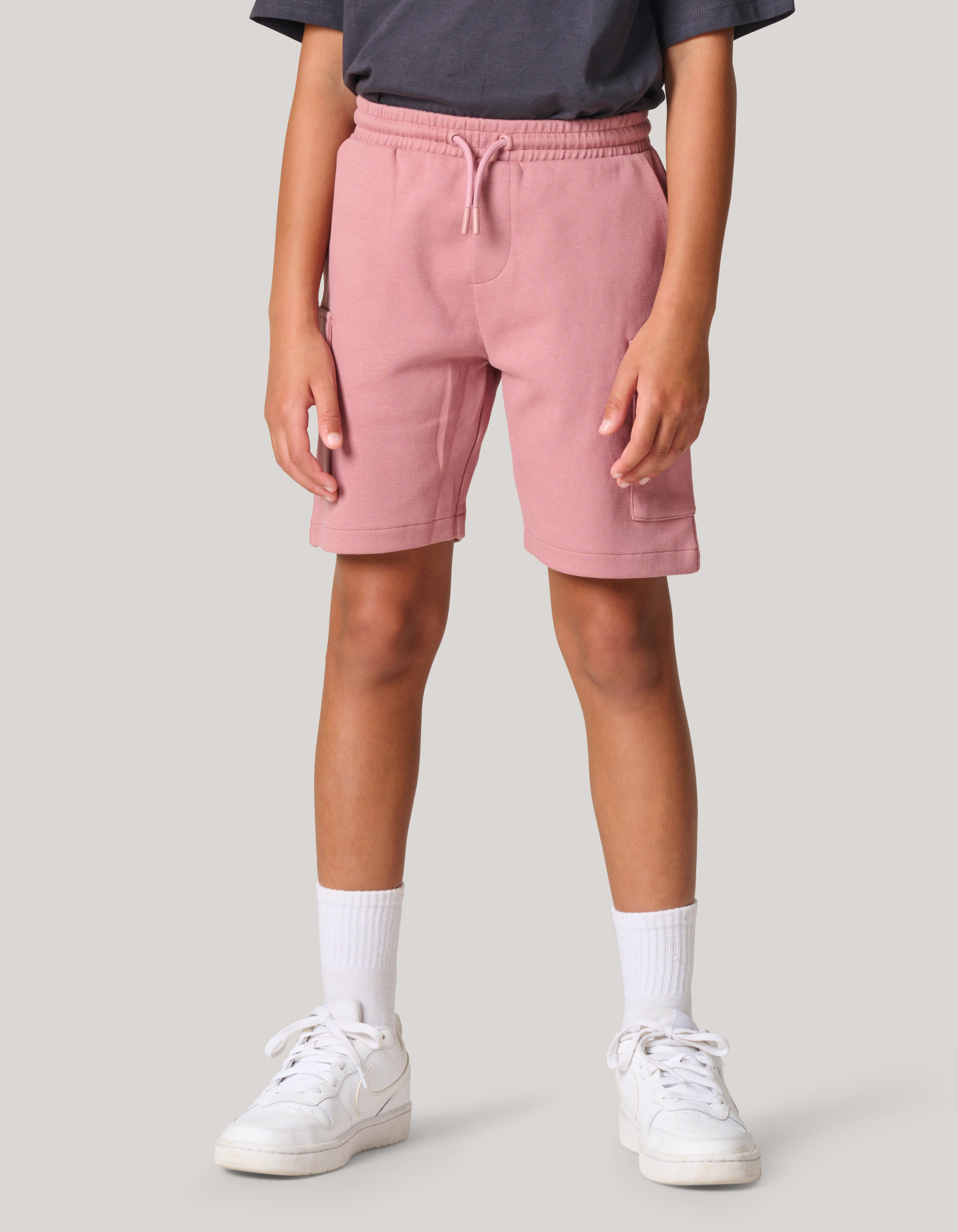 Pique Cargo Short Donkerroze SHOEBY BOYS