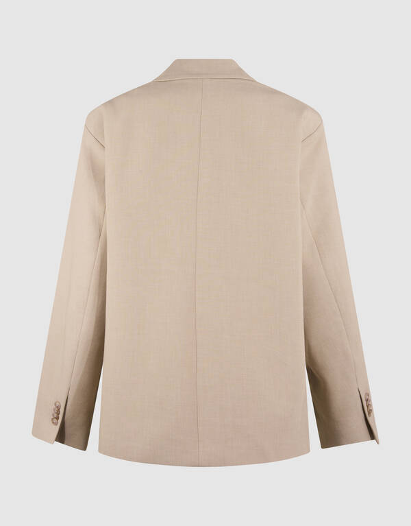 Melange Blazer Zand SHOEBY WOMEN