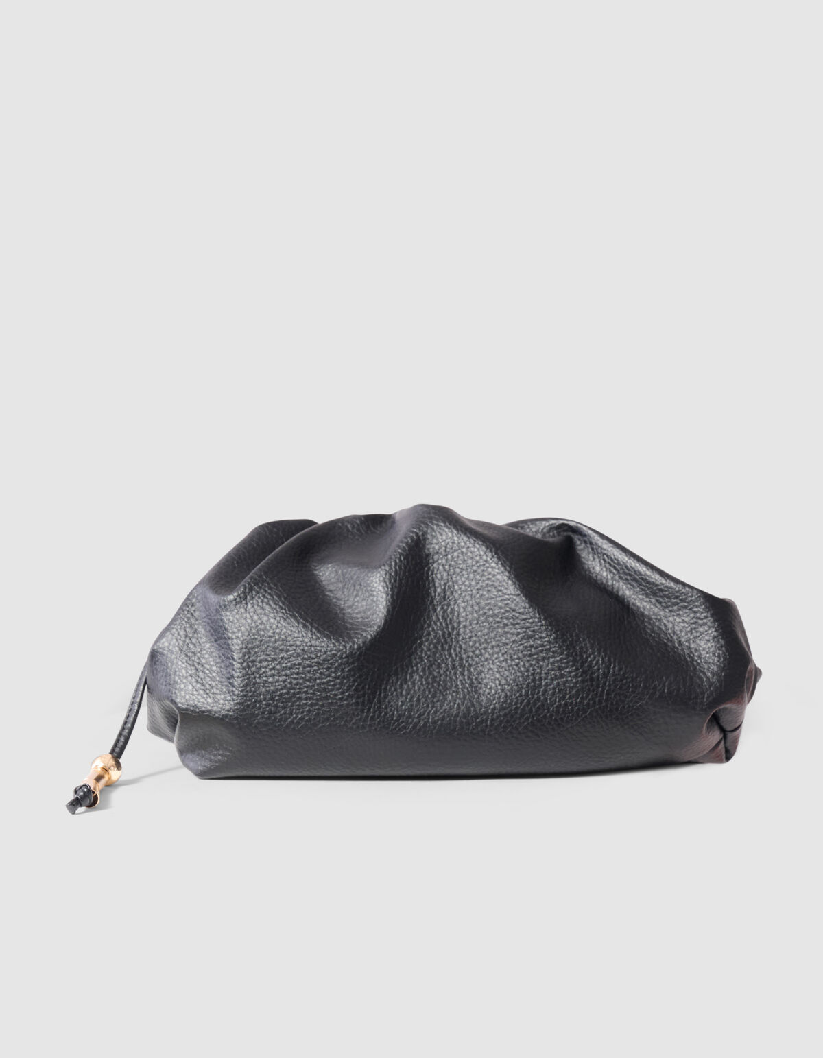 Vegan Leren Clutch Zwart SHOEBY ACCESSOIRES