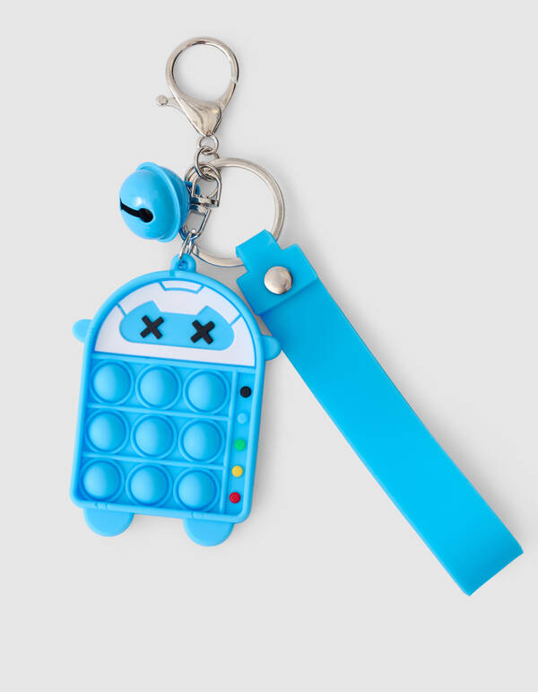 Robot Sleutelhanger Blauw SHOEBY ACCESSOIRES