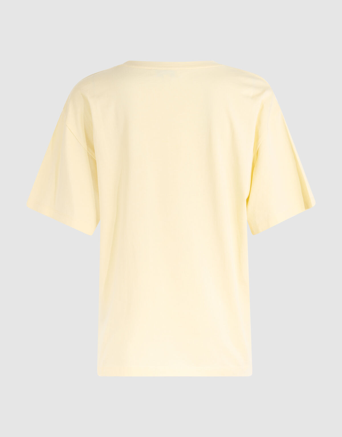 Orange Artwork T-shirt Geel SHOEBY WOMEN