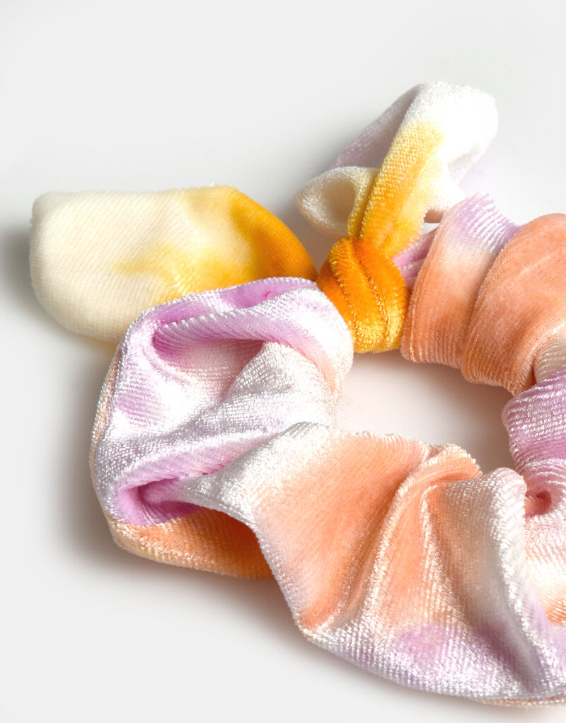 Tie Dye Bow Scrunchie
