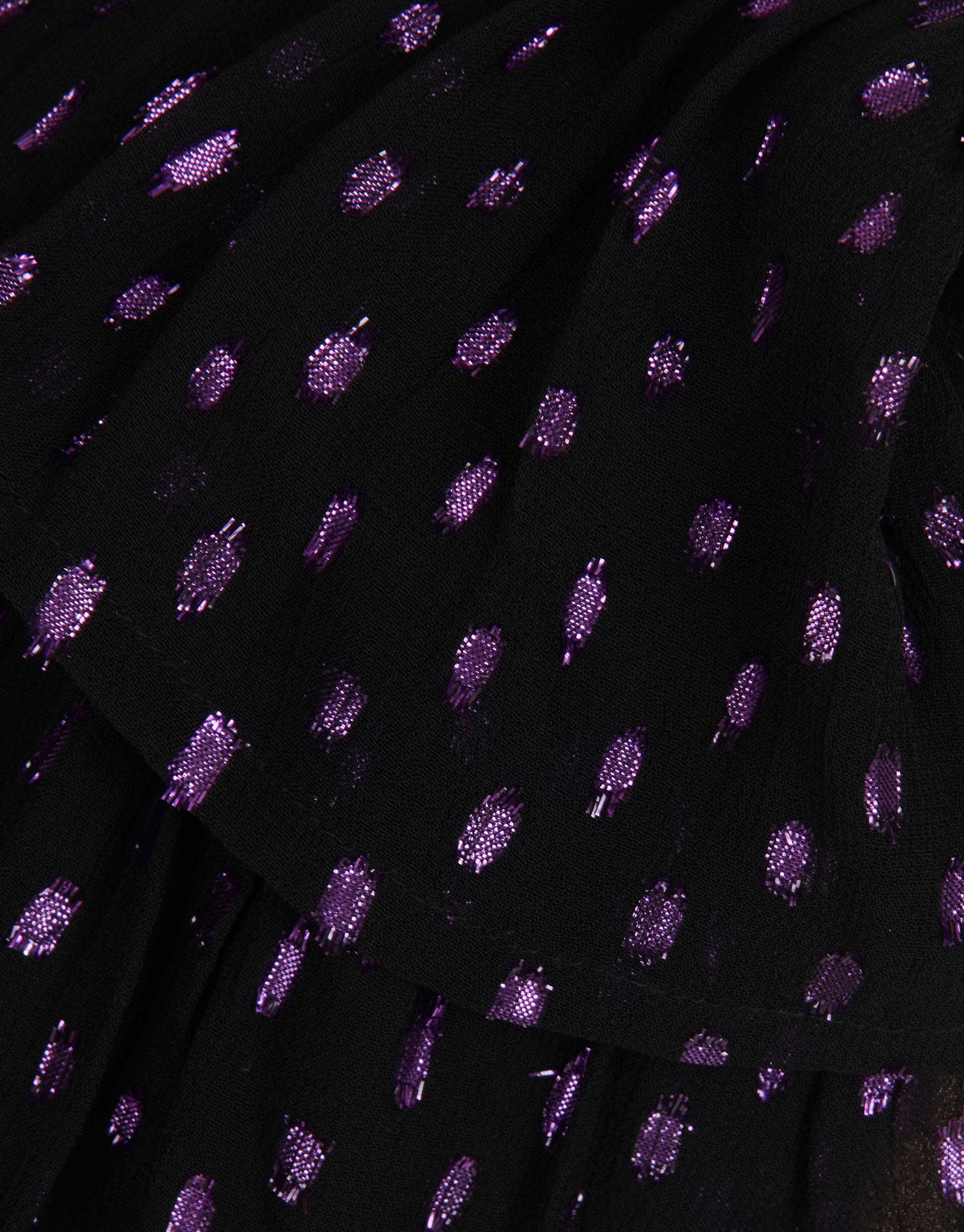 Lurex Glitter Rok Zwart SHOEBY GIRLS