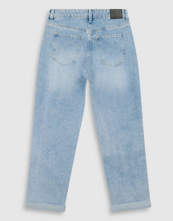 Tapered Fit Jeans Blauw SHOEBY WOMEN