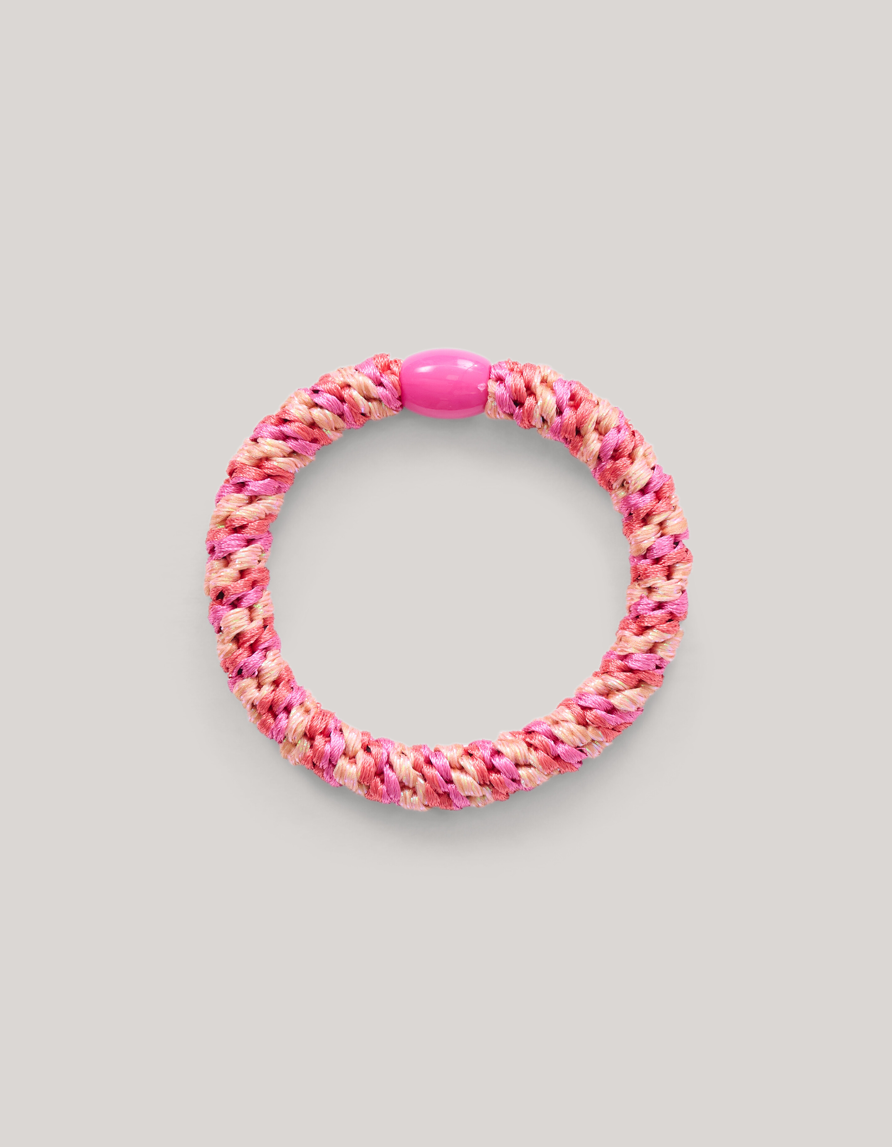 Lurex Haarelastiek Roze SHOEBY ACCESSOIRES