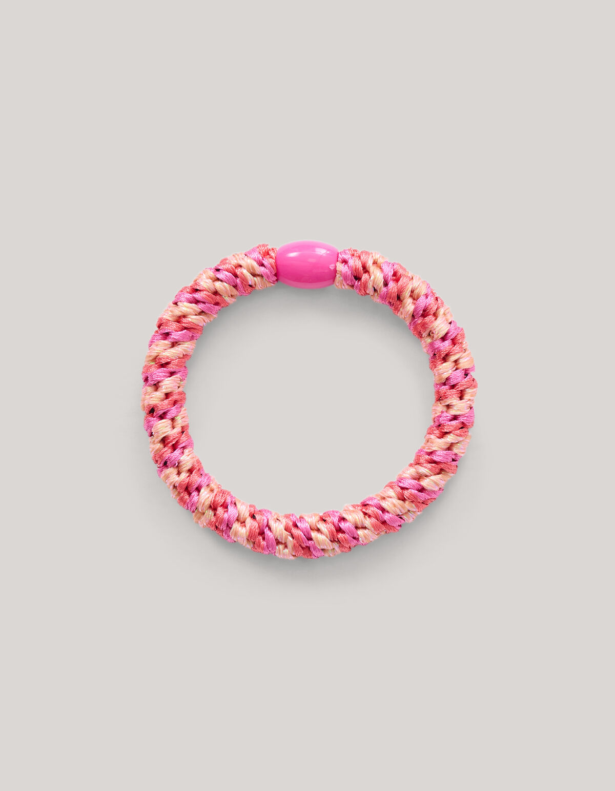 Lurex Haarelastiek Roze SHOEBY ACCESSOIRES
