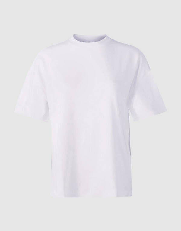 Oversized Basis T-shirt Wit SHOEBY WOMEN