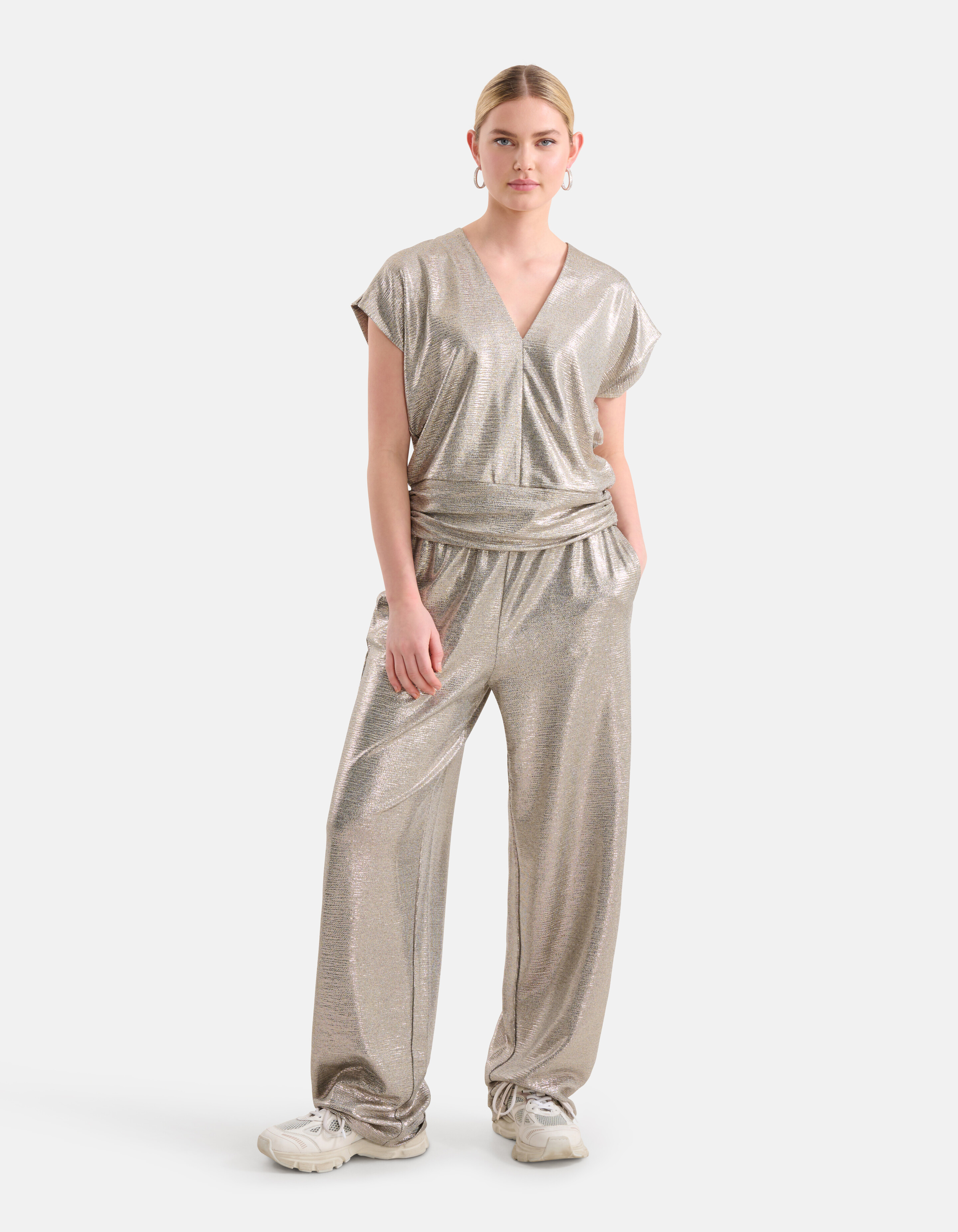 Metallic Top Zilver SHOEBY WOMEN