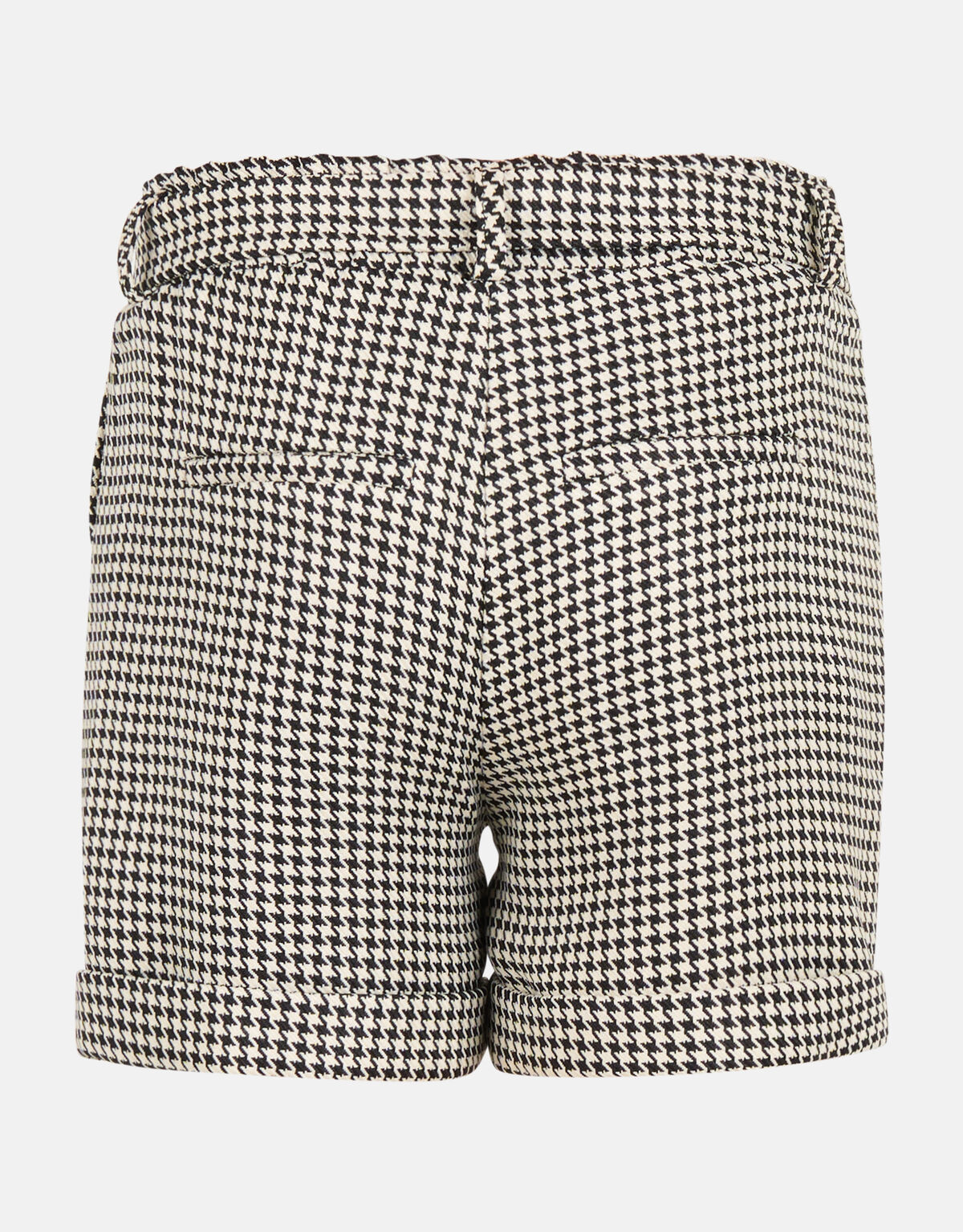Pied-De-Poule Short Zwart/Wit SHOEBY GIRLS