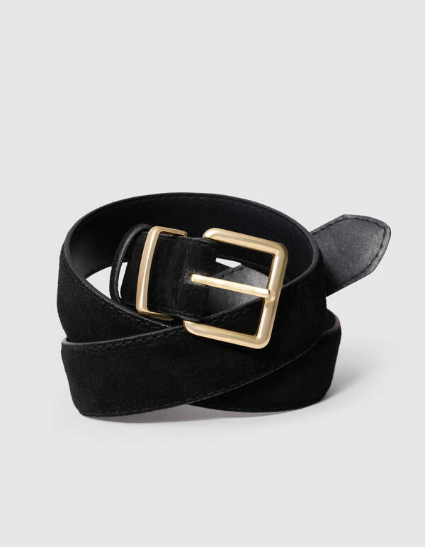 Suede Riem Zwart By Lonneke SHOEBY ACCESSOIRES
