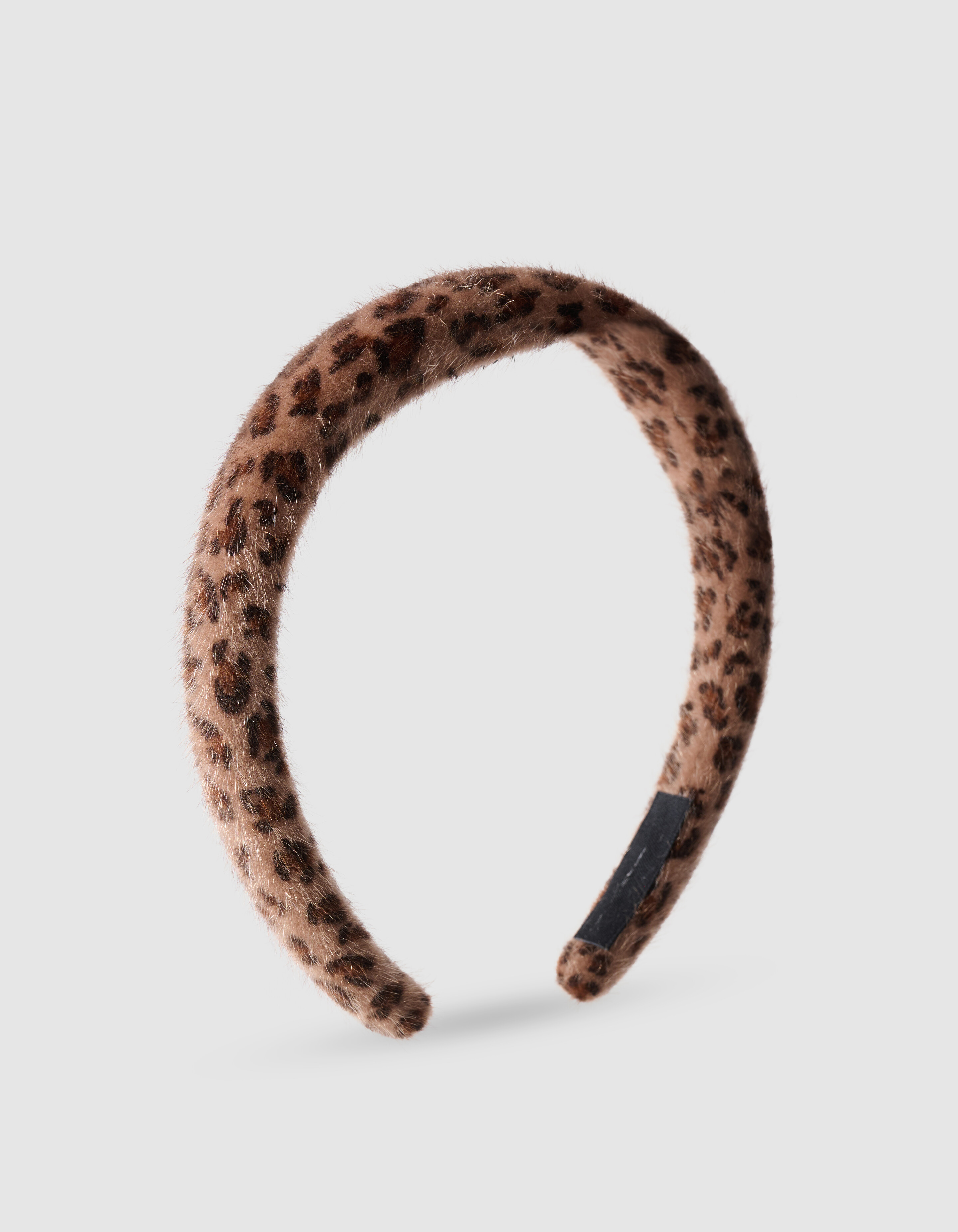 Hairy Leopard Haarband Bruin SHOEBY ACCESSOIRES