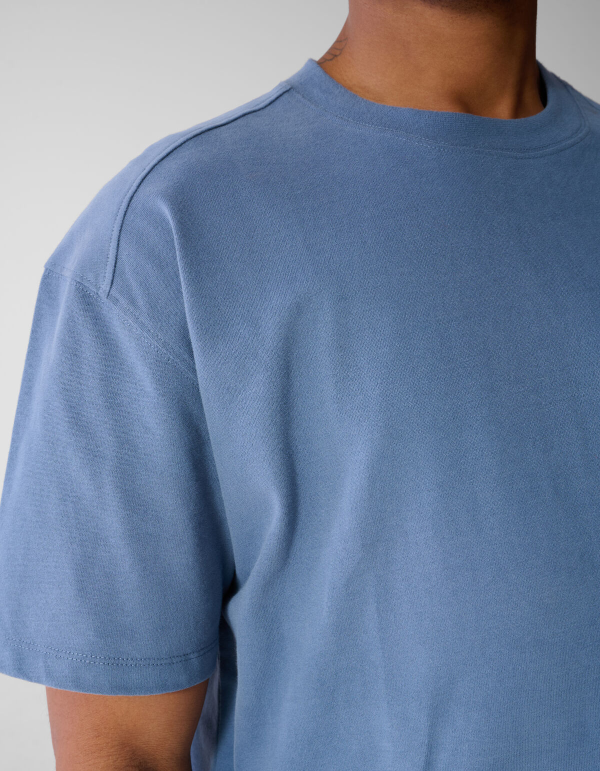 Soft Label T-shirt Blauw SHOEBY MEN
