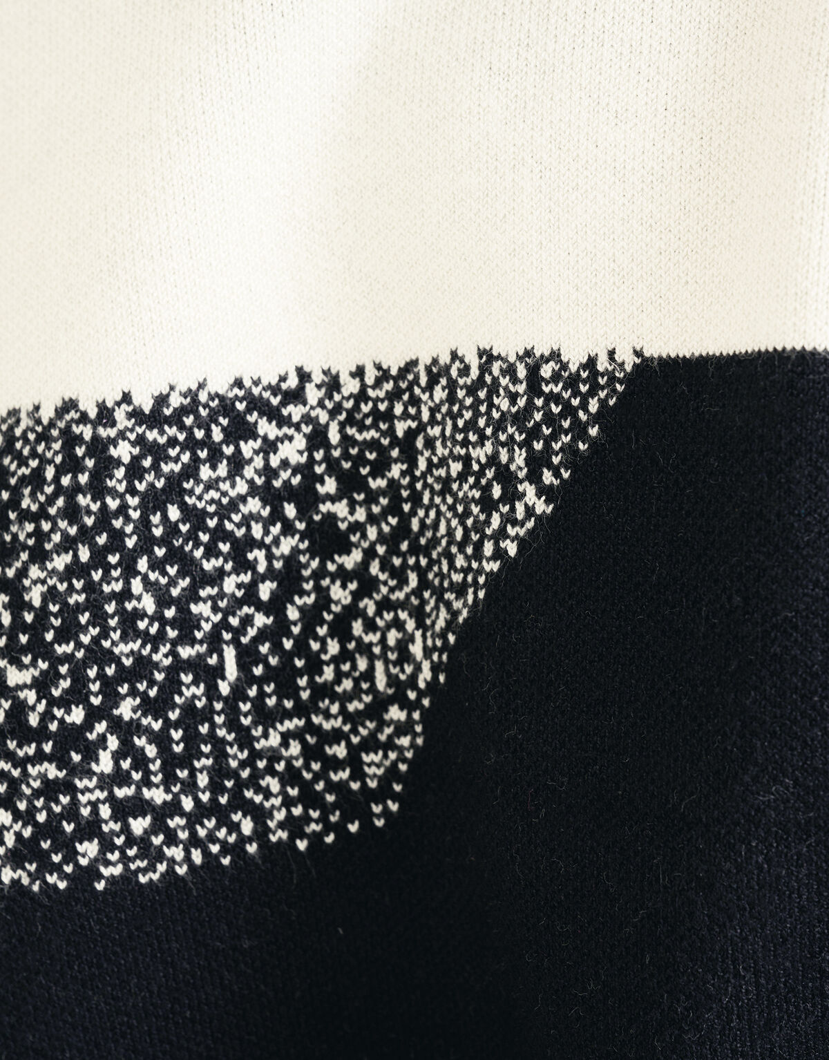 Colorblock Trui Zwart SHOEBY MEN