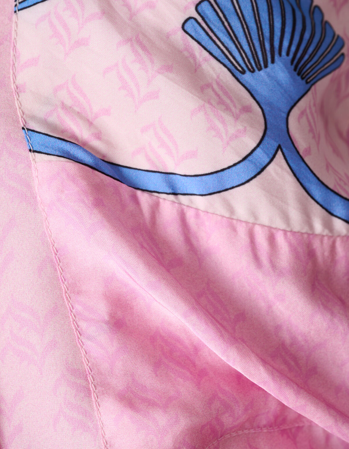 Printed Blouse Lichtroze SHOEBY WOMEN