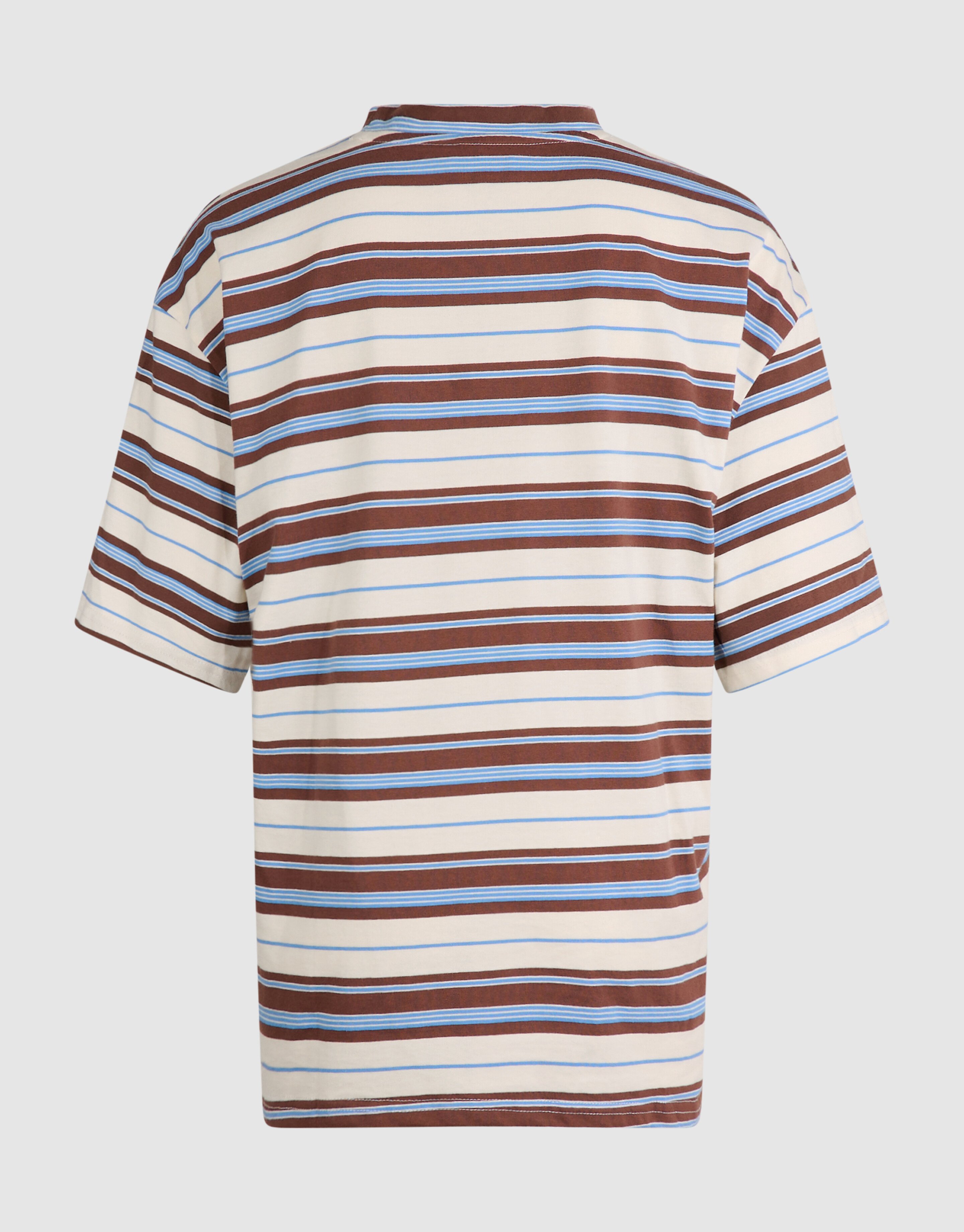 Scarf Striped T-shirt Gebroken Wit SHOEBY WOMEN
